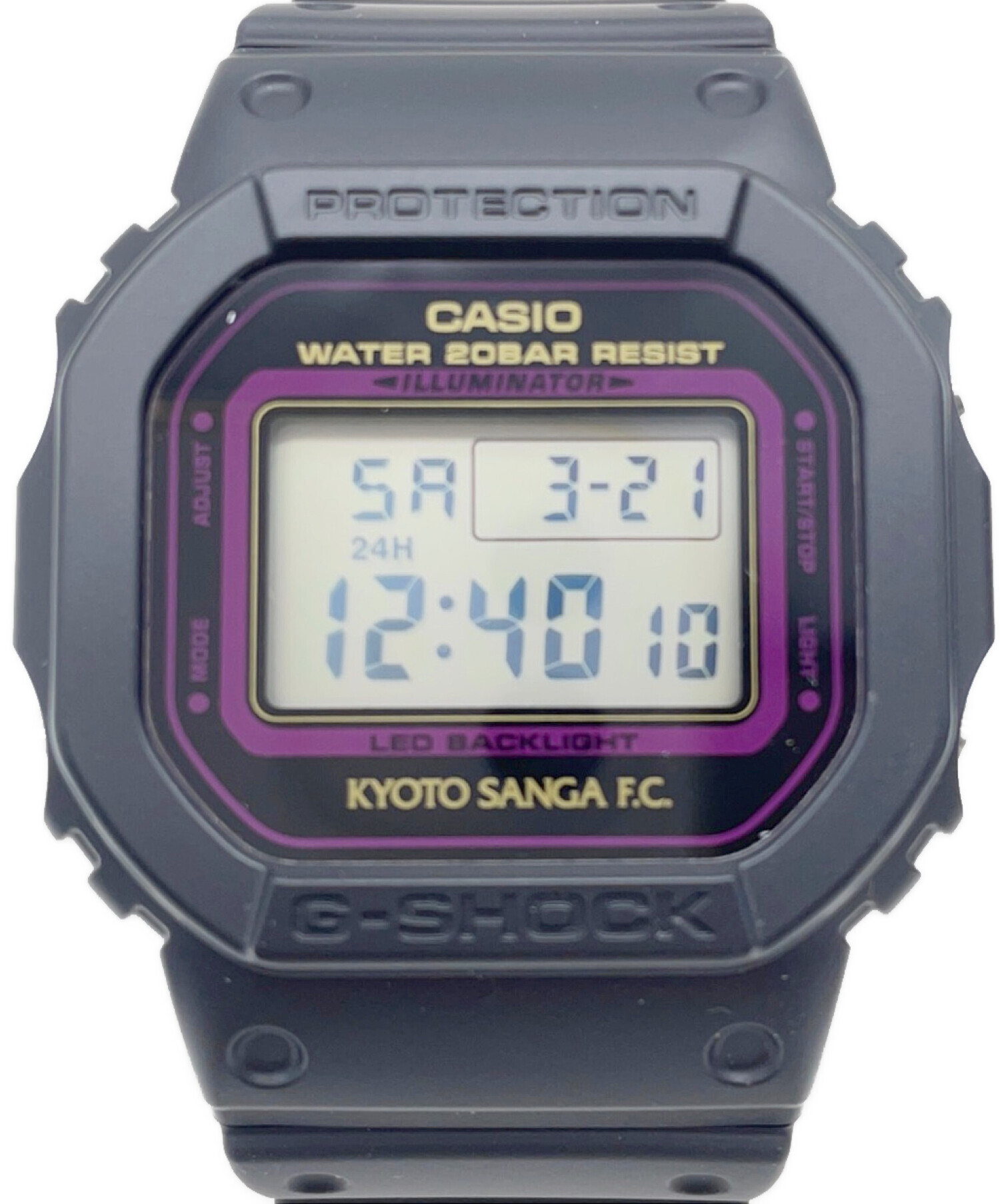 未使用【G-SHOCK 京都サンガF.C.】30周年記念モデル Jリーグ 中古・古着通販】CASIO (カシオ) G-SHOCK 京都サンガF.C. 30周年記念