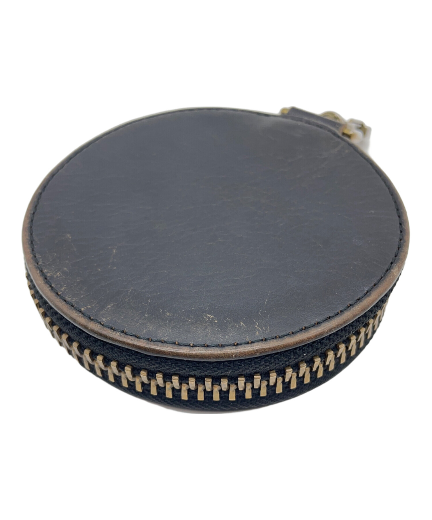 中古・古着通販】blackmeans (ブラックミーンズ) LEATHER CIRCLE COIN