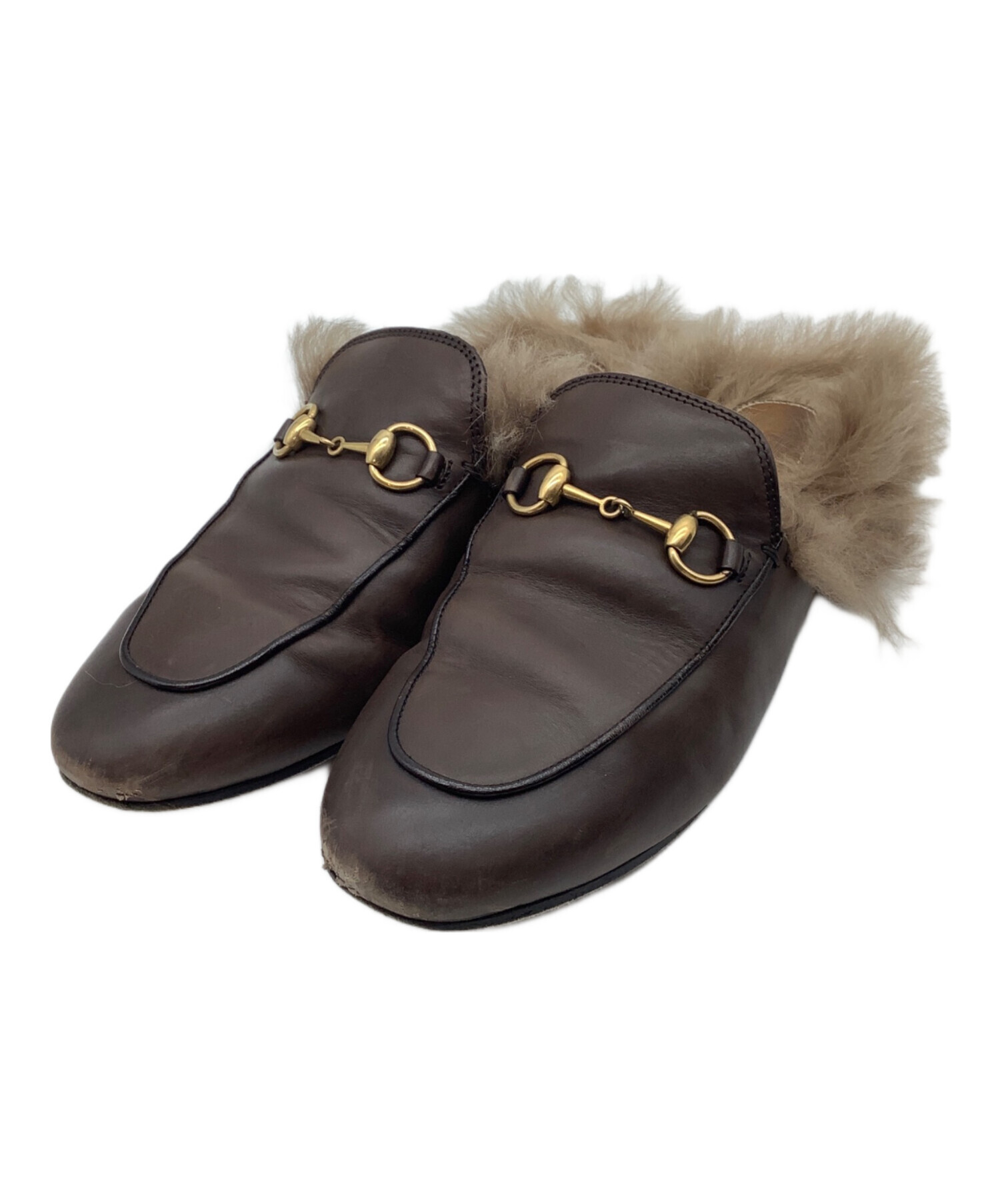 中古・古着通販】GUCCI (グッチ) プリンスタウン ブラウン サイズ:表記