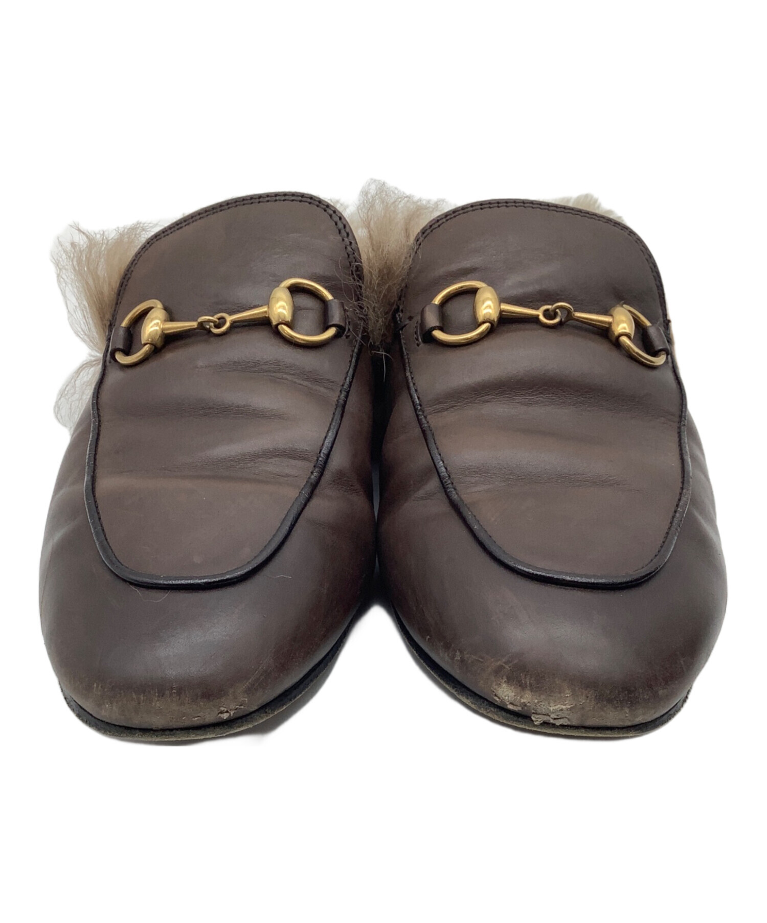 中古・古着通販】GUCCI (グッチ) プリンスタウン ブラウン サイズ:表記