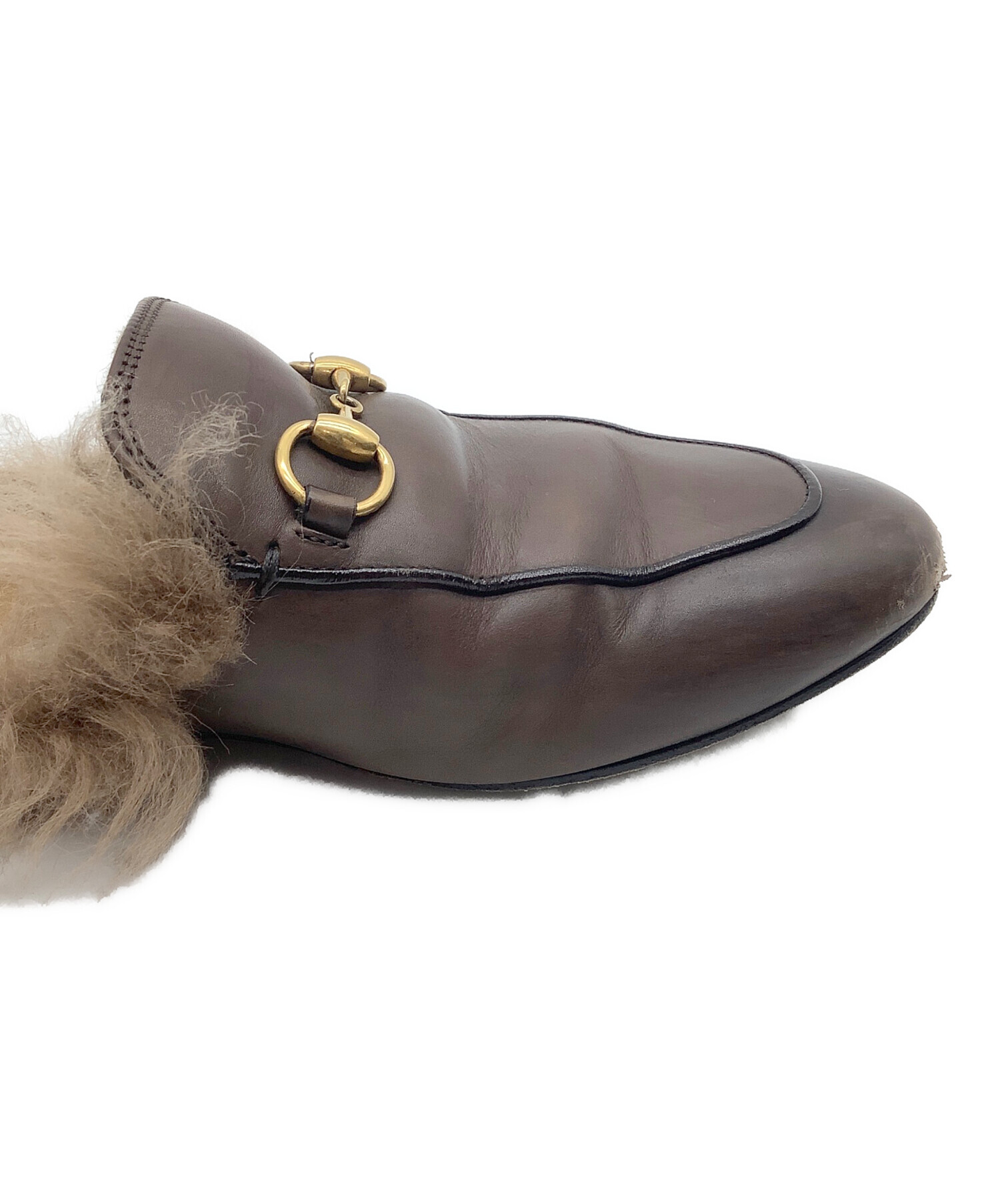 中古・古着通販】GUCCI (グッチ) プリンスタウン ブラウン サイズ:表記