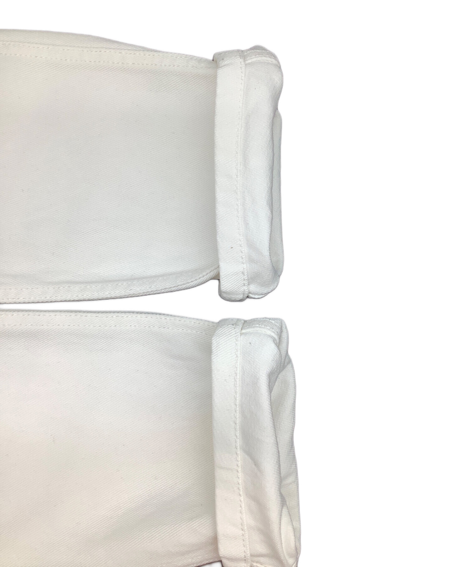 【GUCCI ホワイトデニム 美品】 中古・古着通販】GUCCI (グッチ) ホワイトデニムパンツ ホワイト