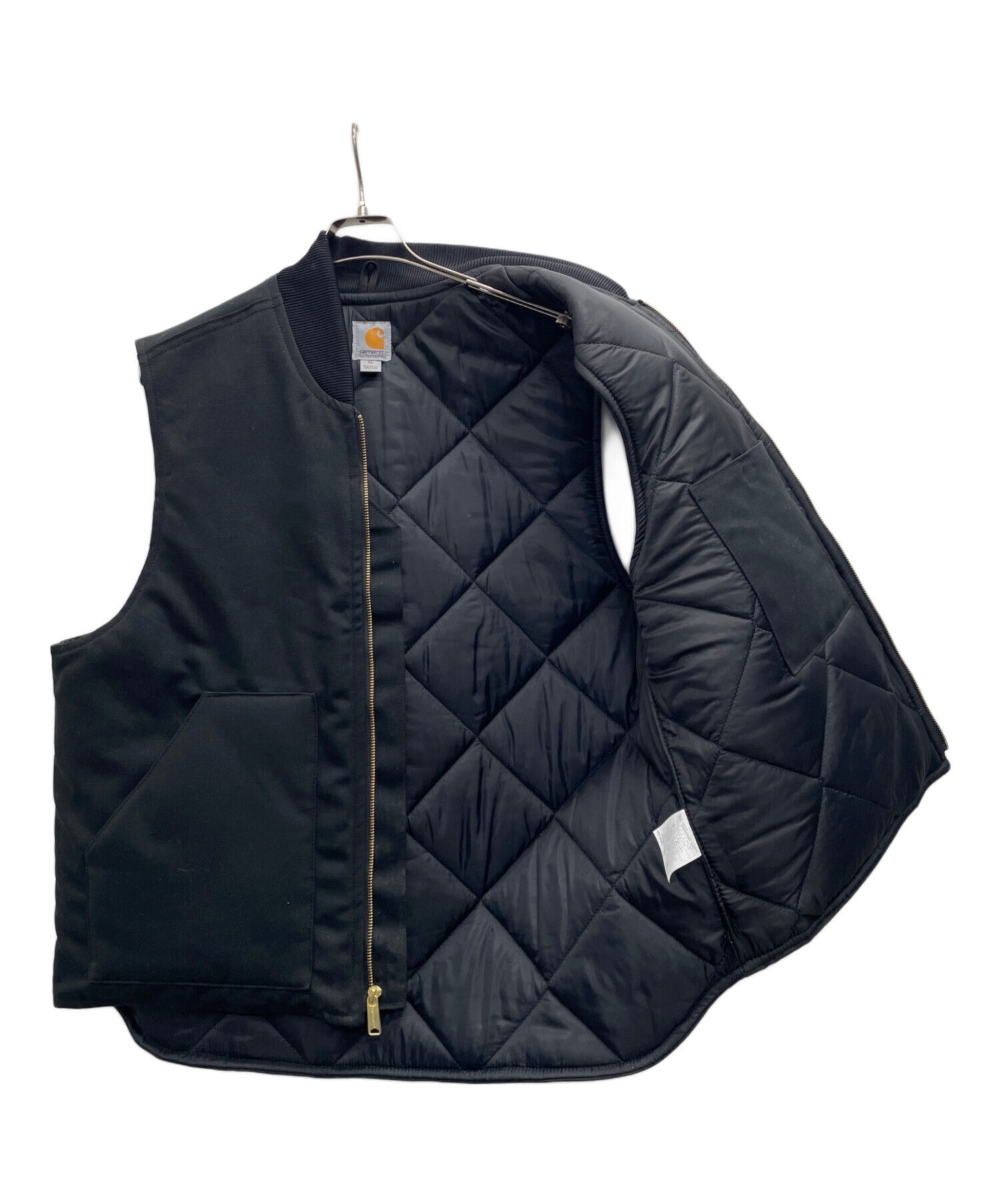 Carhartt ダックベスト　ブラックXLトール 中古・古着通販】CarHartt (カーハート) ダックワークベスト ブラック