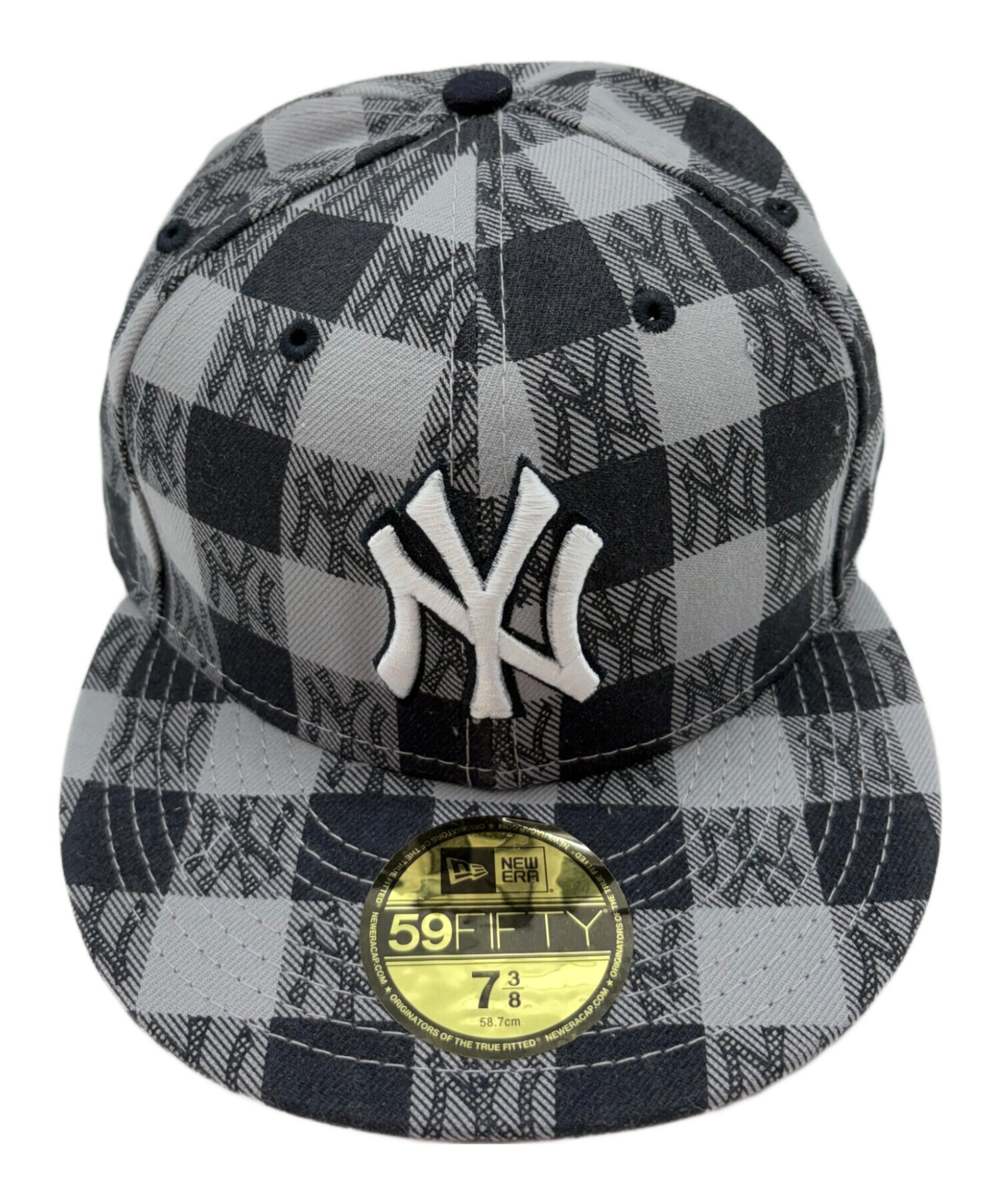 中古・古着通販】New Era (ニューエラ) 59FIFTY NY YANKEES グレー