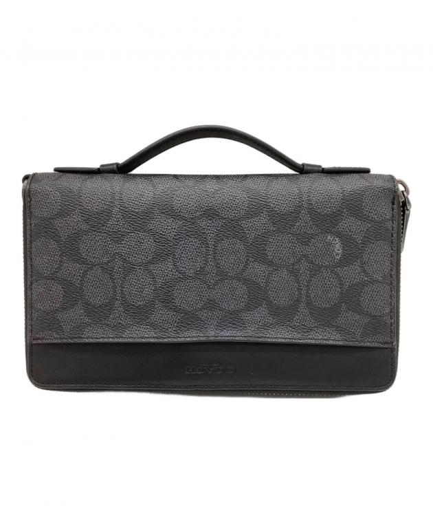 中古・古着通販】COACH (コーチ) ダブル ジップ トラベル