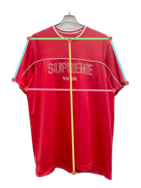 中古・古着通販】SUPREME (シュプリーム) 半袖カットソー レッド