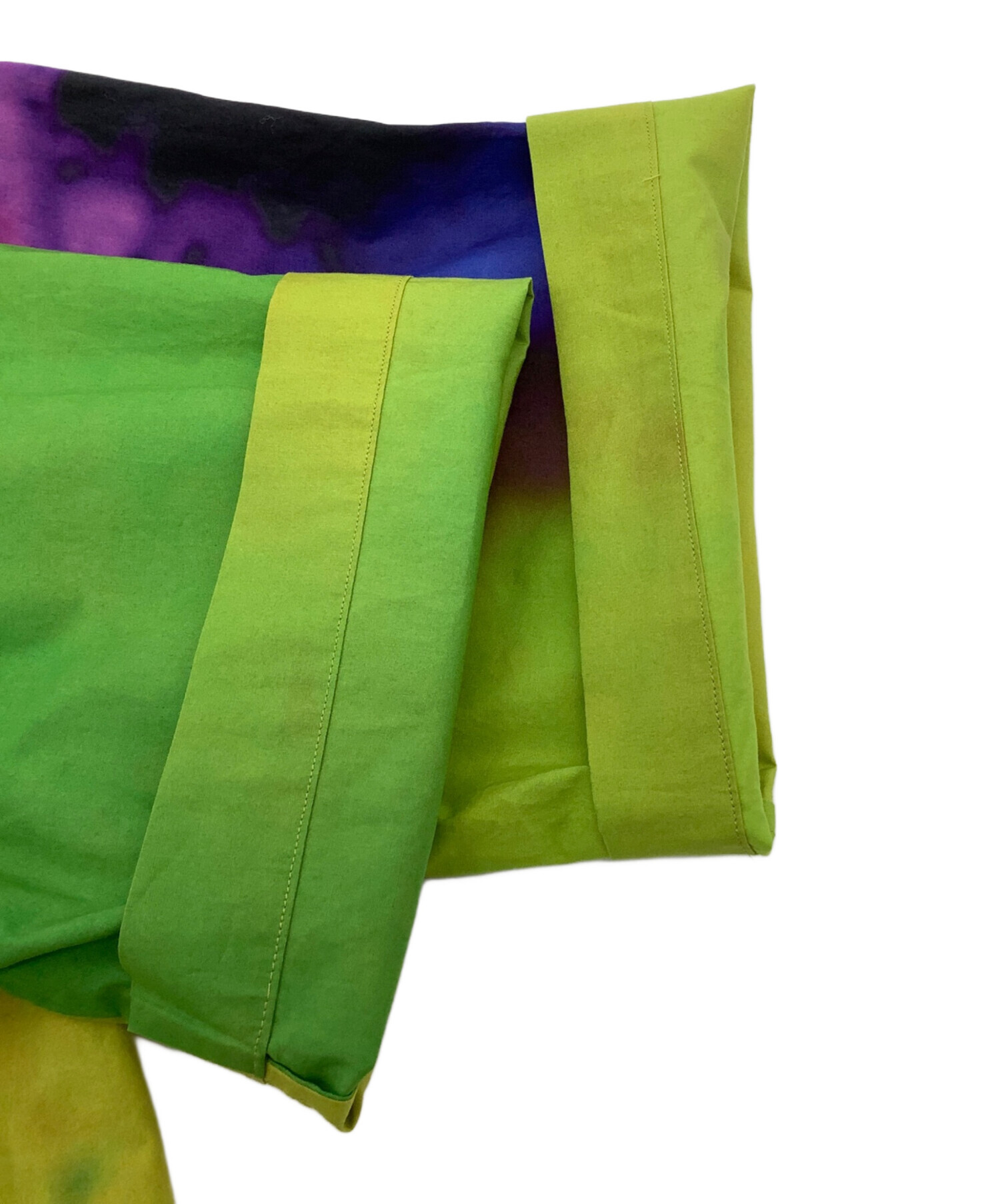 DRIES VAN NOTEN Len Lye グリーン ギャザーブラウス DRIES VAN NOTEN Len Lye グリーン ギャザーブラウス 【公式通販】