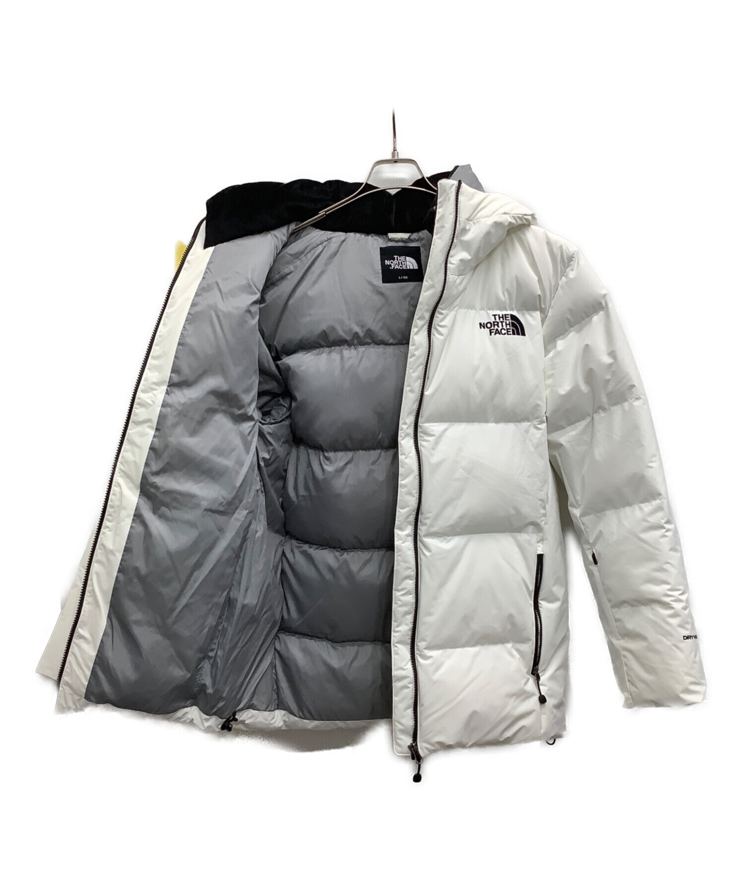 新品　シーズンオフ価格　  ダウン　 L ホワイト 中古・古着通販】THE NORTH FACE (ザ ノース フェイス) ダウン