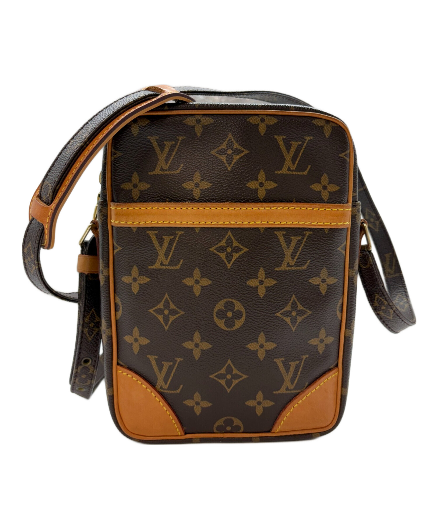 Louis Vuitton ショルダーバッグ ダークブラウン 中古・古着通販】LOUIS VUITTON (ルイ ヴィトン) ショルダーバッグ