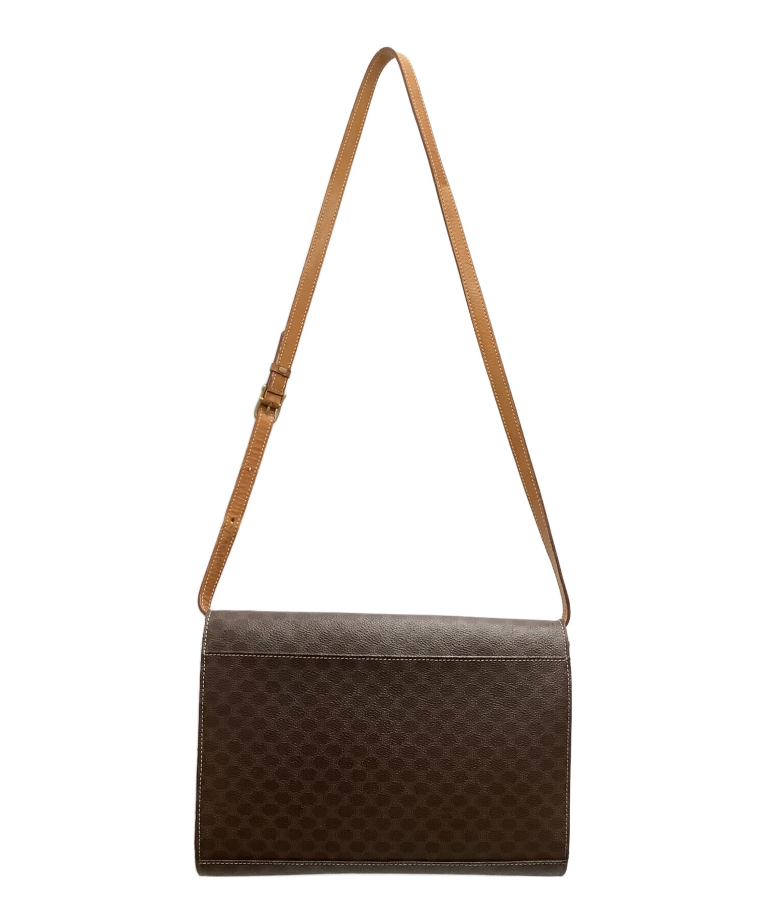 CELINE セリーヌ ショルダーバッグ S 茶系 【古着】【中古】 中古・古着通販】CELINE (セリーヌ) ショルダーバッグ ブラウン