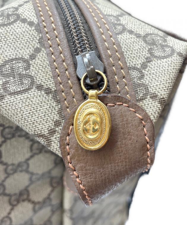 中古・古着通販】GUCCI (グッチ) ボストンバッグ ベージュ｜ブランド