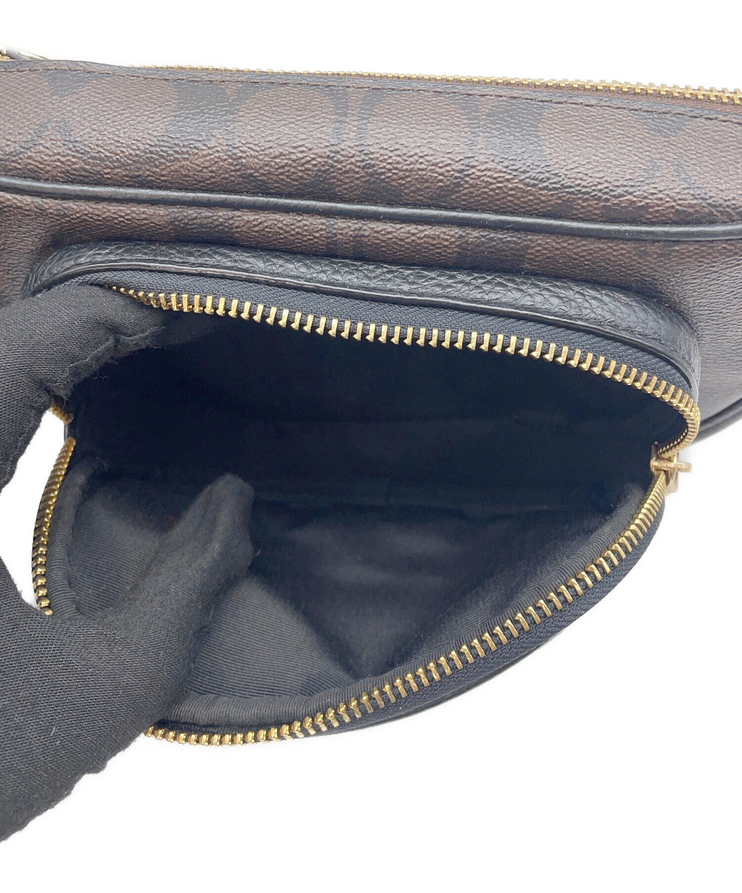 中古・古着通販】COACH (コーチ) ショルダーバッグ ブラウン｜ブランド
