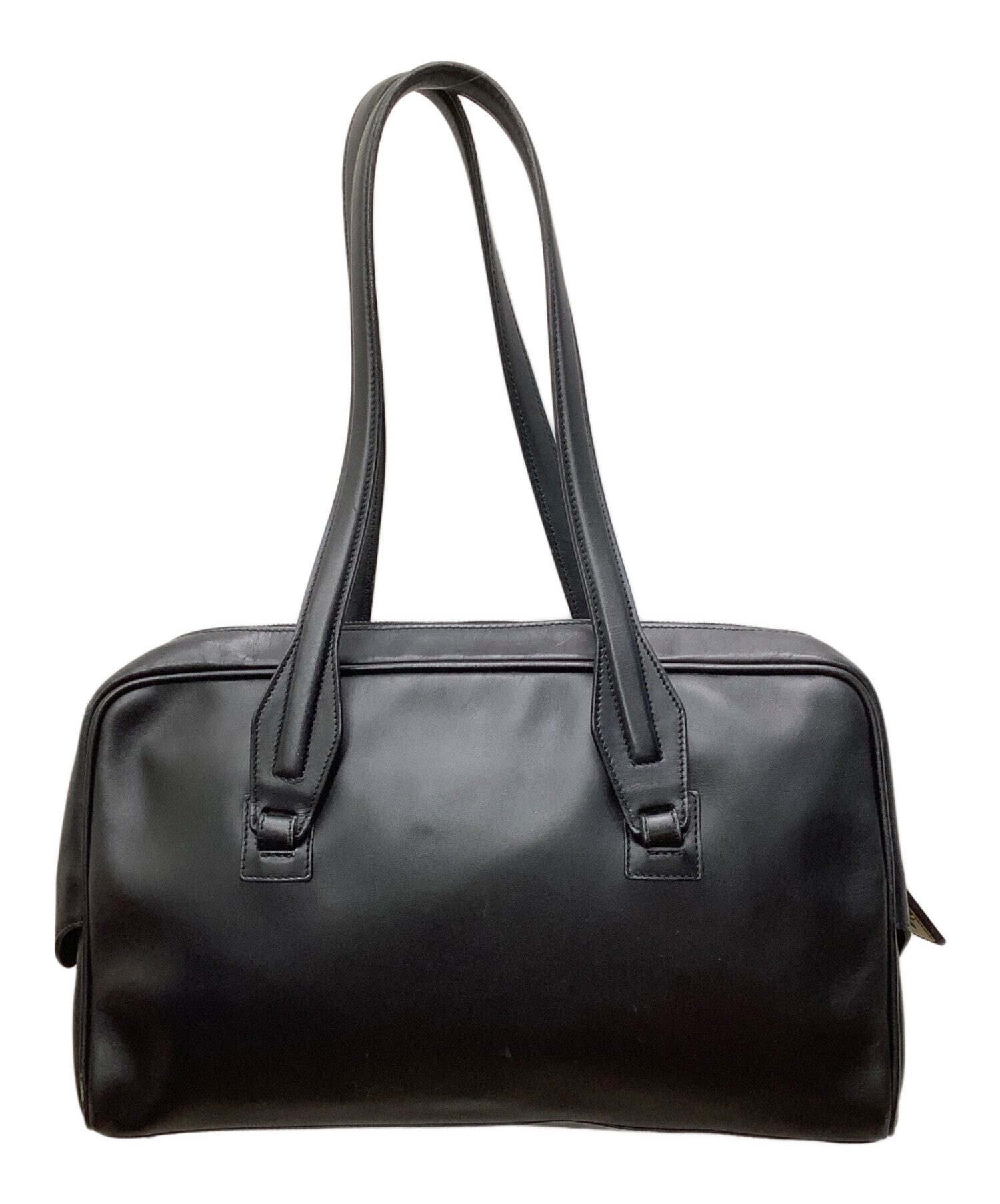 中古・古着通販】GUCCI (グッチ) ハンドバッグ ブラック｜ブランド 
