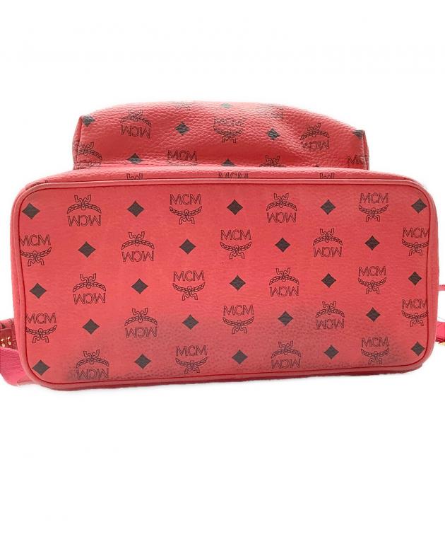 中古・古着通販】MCM (エムシーエム) スタッズリュック ピンク
