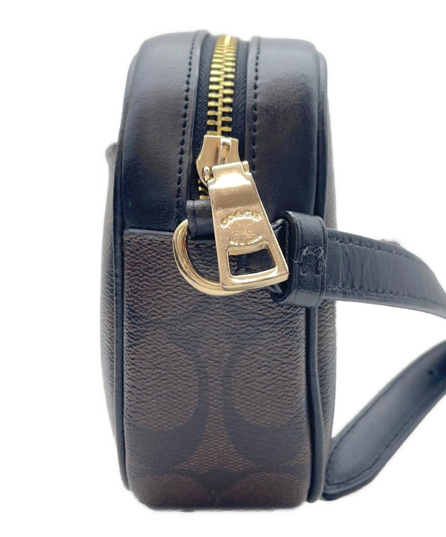 中古・古着通販】COACH (コーチ) ショルダーバッグ ブラウン｜ブランド