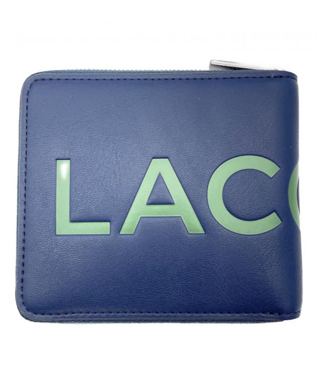 中古・古着通販】LACOSTE (ラコステ) 2つ折り財布 ネイビー｜ブランド