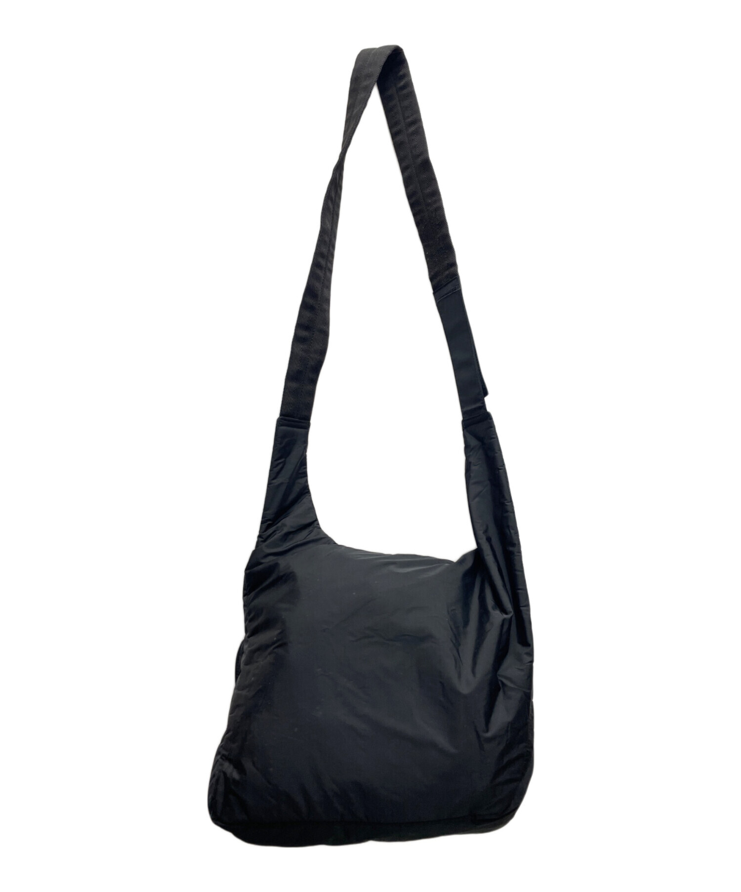 中古・古着通販】PRADA (プラダ) ナイロンショルダーバッグ ブラック