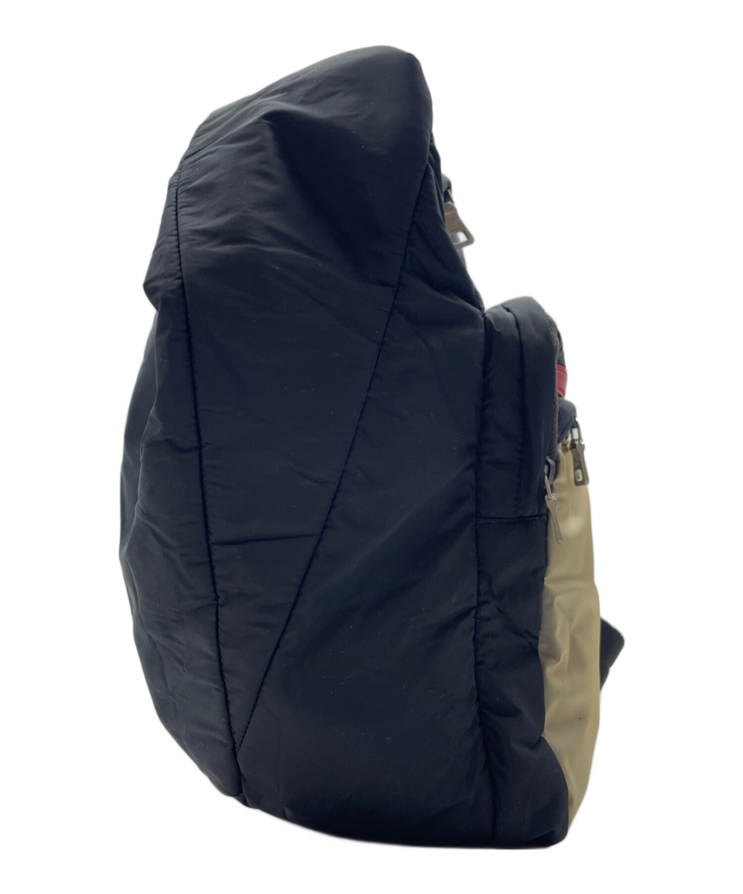 中古・古着通販】PRADA (プラダ) ナイロンショルダーバッグ ブラック