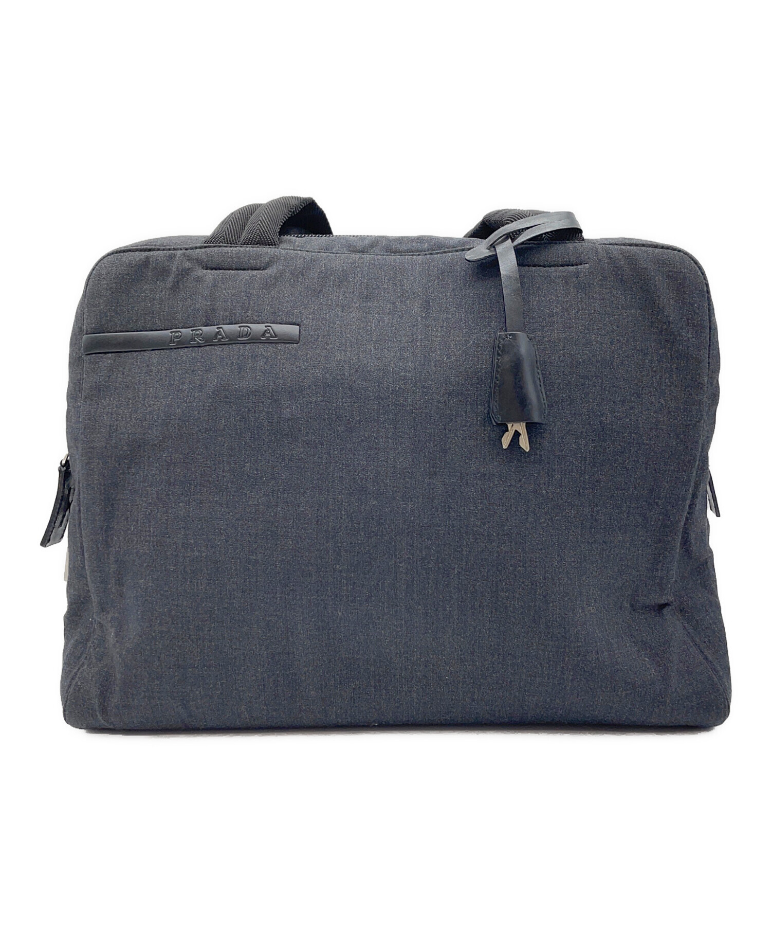 中古・古着通販】PRADA (プラダ) ハンドバッグ グレー｜ブランド・古着