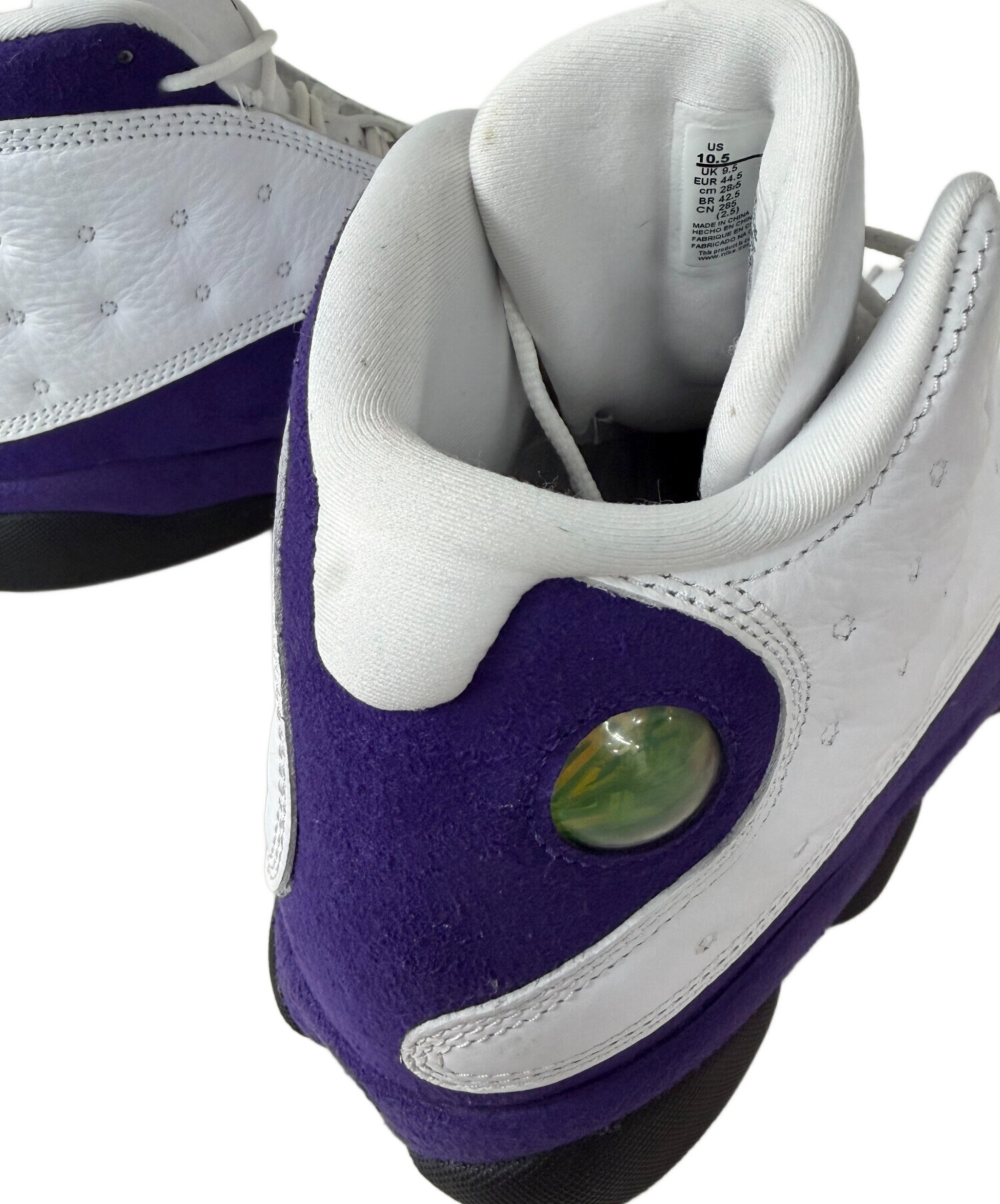 中古・古着通販】NIKE (ナイキ) AIR JORDAN 13 RETRO LAKERS ホワイト
