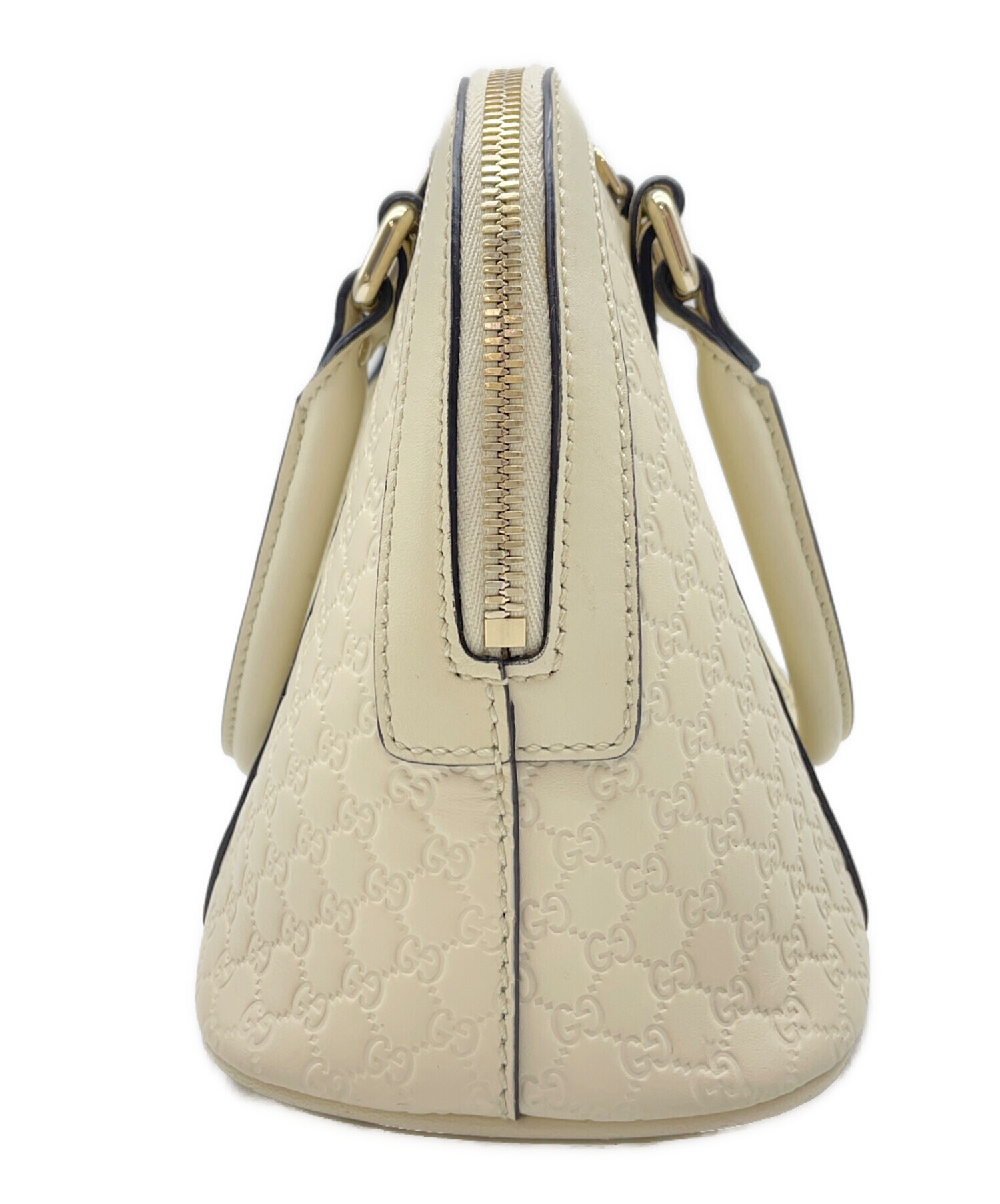 中古・古着通販】GUCCI (グッチ) 2WAYバッグ マイクロGG ベージュ