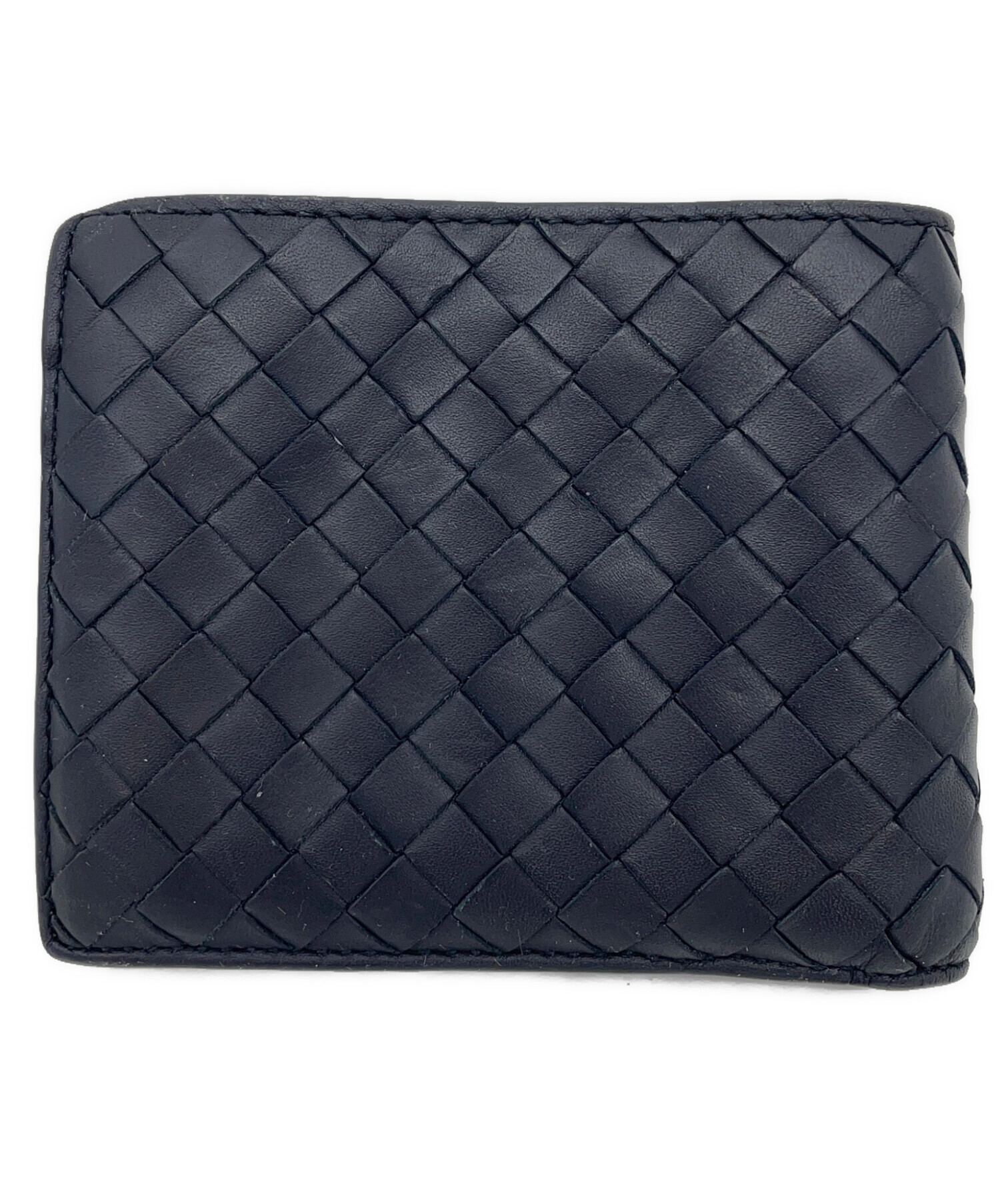 中古・古着通販】BOTTEGA VENETA (ボッテガベネタ) 2つ折り財布 
