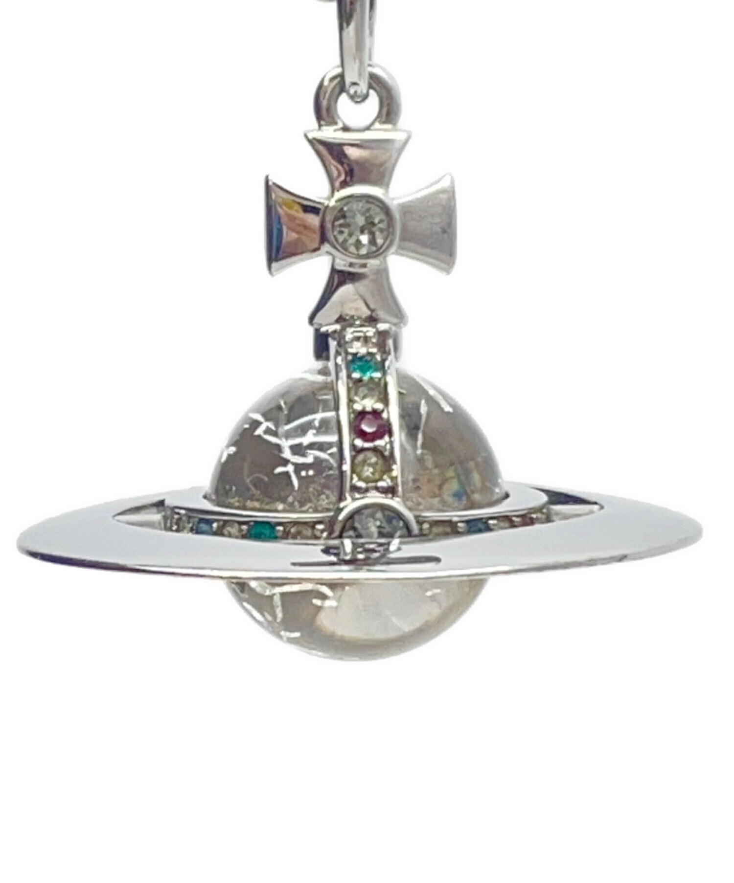 未使用級　希少カラー　ヴィヴィアンウエストウッド　オーブ　ビジュー　ネックレス 中古・古着通販】Vivienne Westwood (ヴィヴィアンウエストウッド