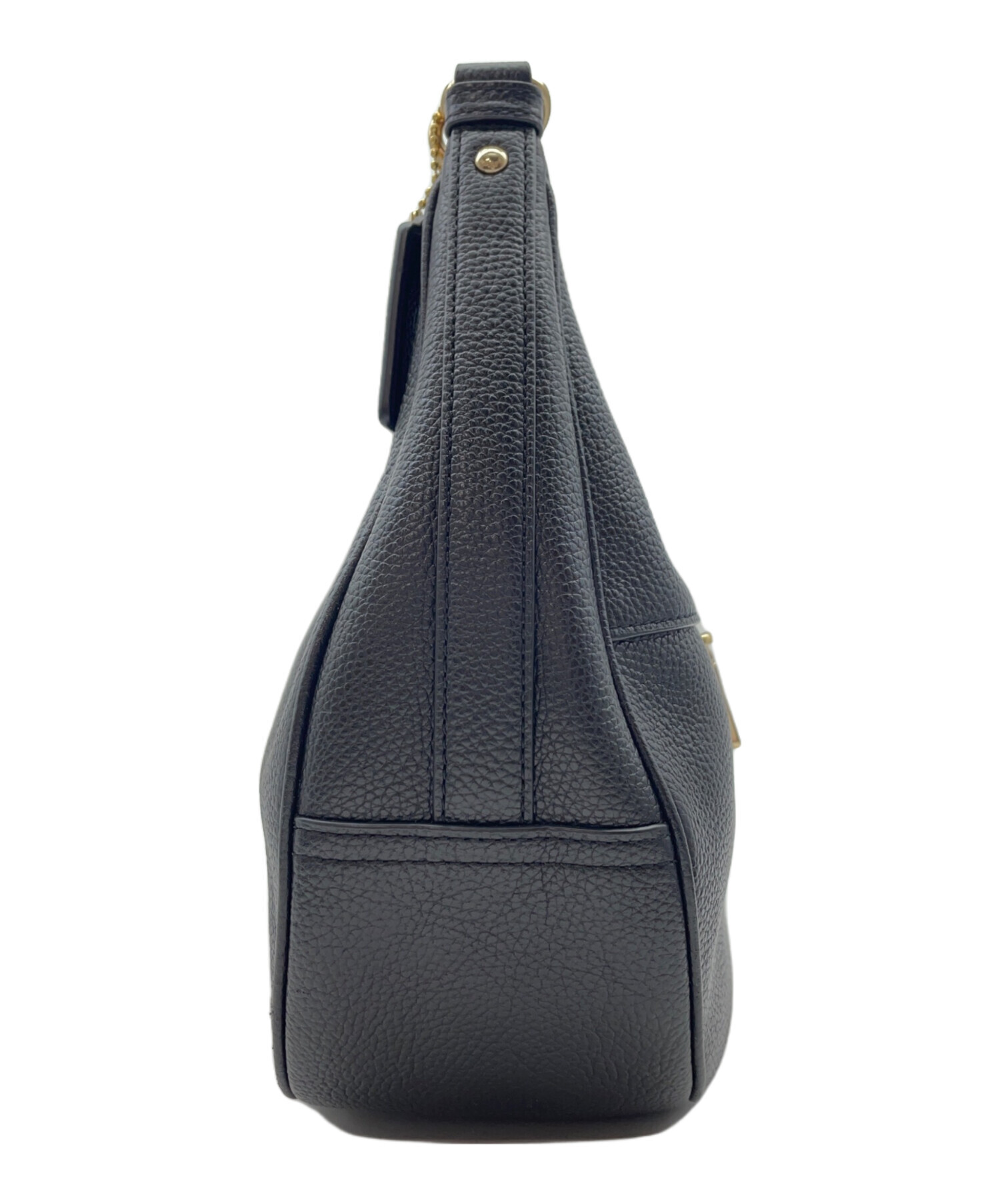 COACH ブラック ショルダーバッグ未使用品　定価42000 中古・古着通販】COACH (コーチ) ショルダーバッグ ブラック｜ブランド