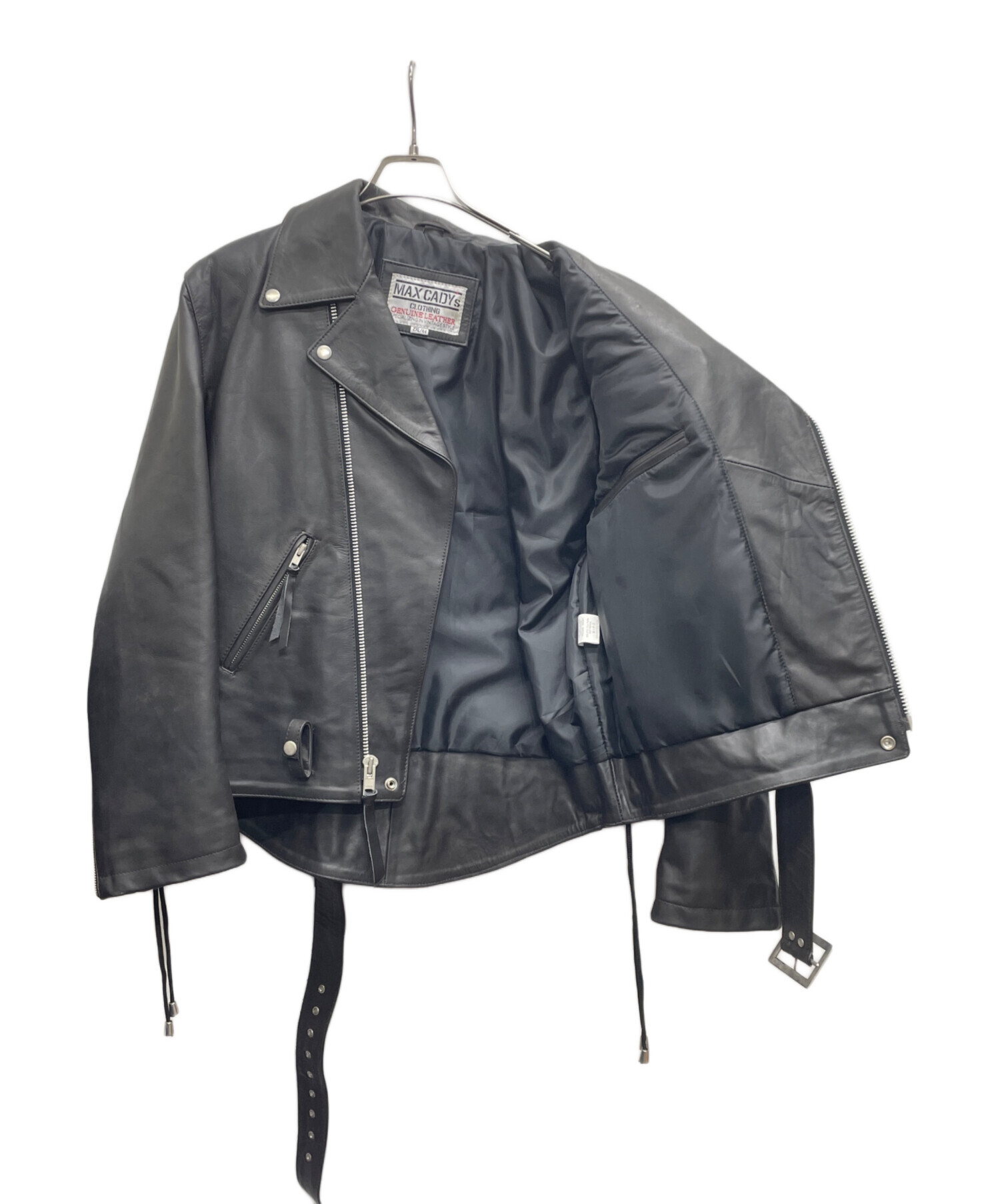 MAX CADYs マックスケィディ ハーレーダビットソン レザージャケット 中古・古着通販】MAX CADYs (マックス・ケイディ) ライダース