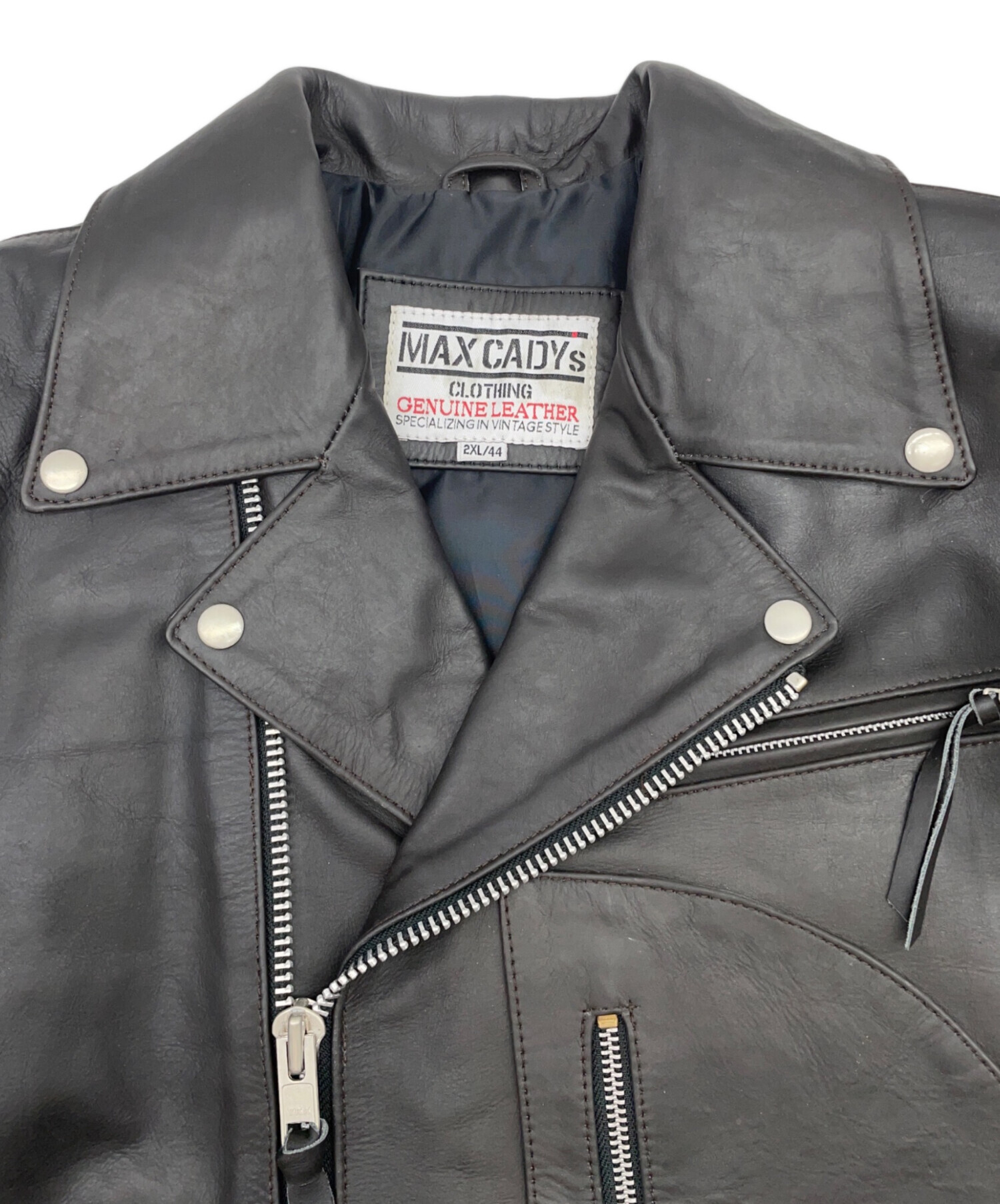 中古・古着通販】MAX CADYs (マックス・ケイディ) ライダース