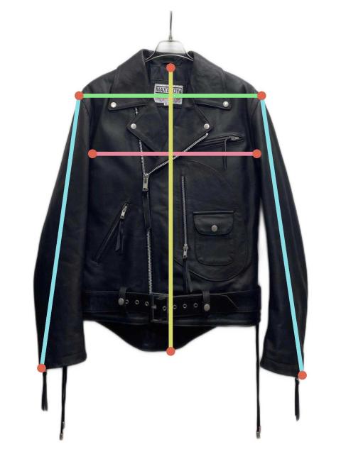 中古・古着通販】MAX CADYs (マックス・ケイディ) ライダース