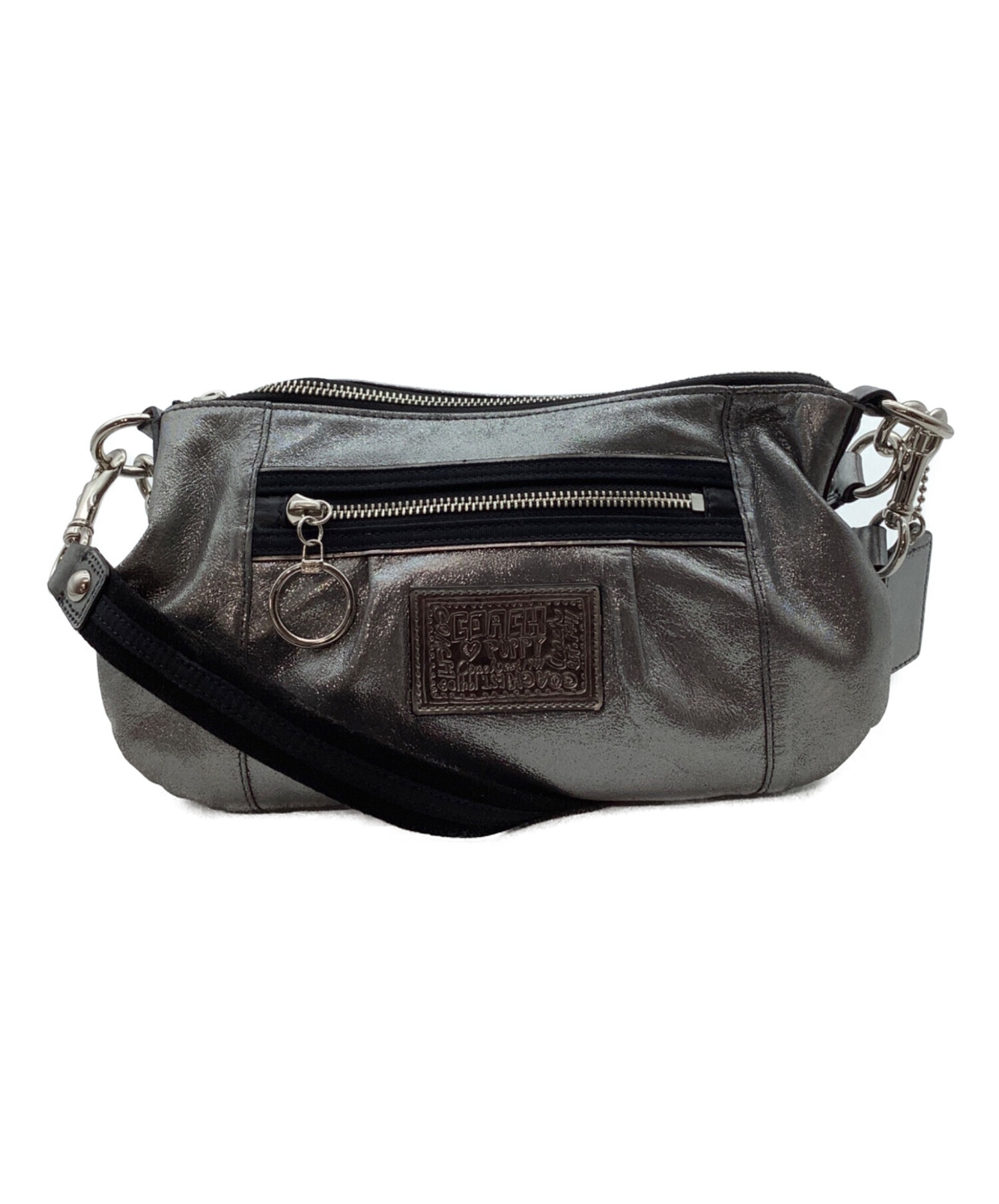 50【未使用級】COACH ハンドバッグ 中古・古着通販】COACH (コーチ) ハンドバッグ グレー｜ブランド・古着
