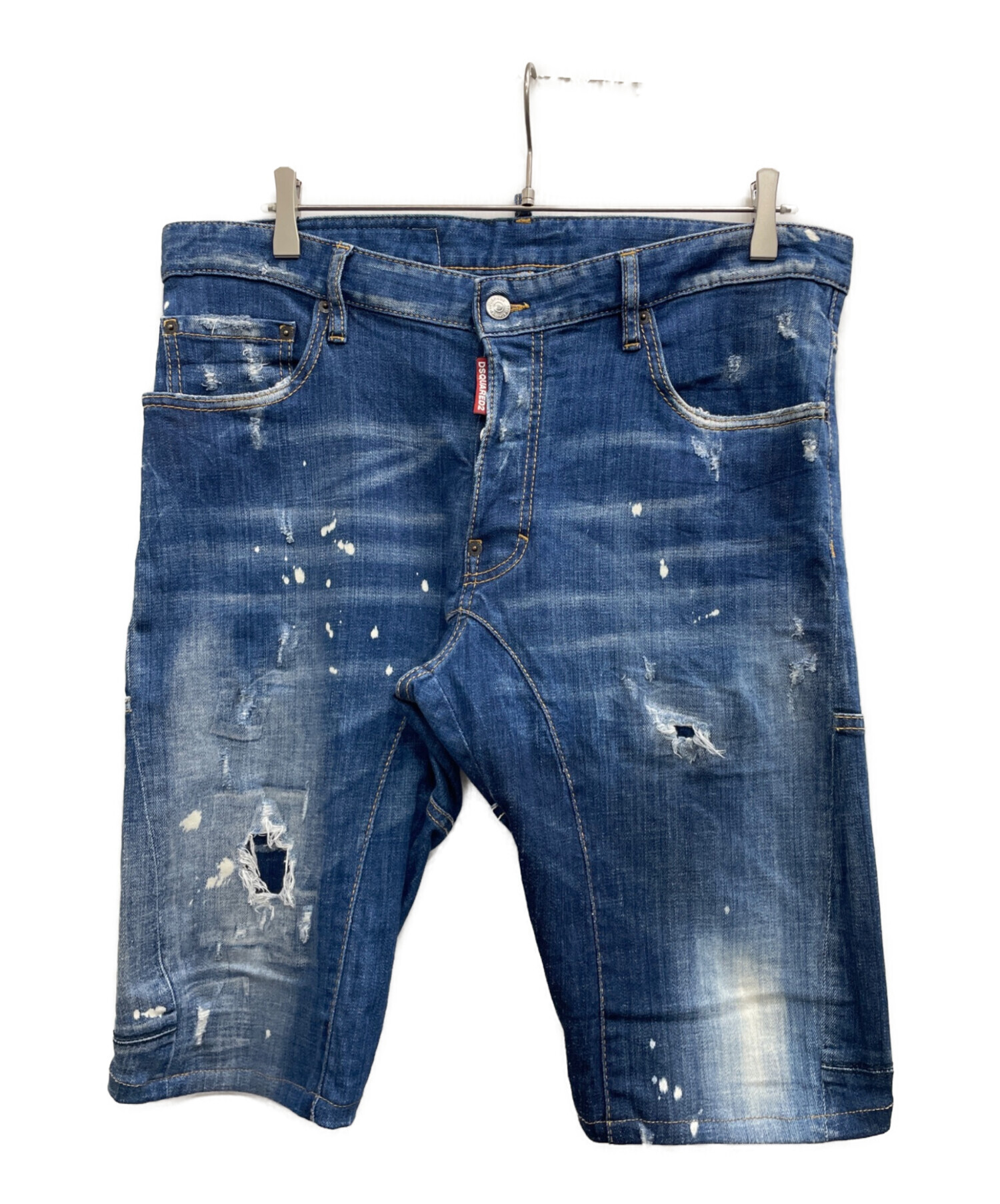 中古・古着通販】DSQUARED2 (ディースクエアード) デニムハーフパンツ 