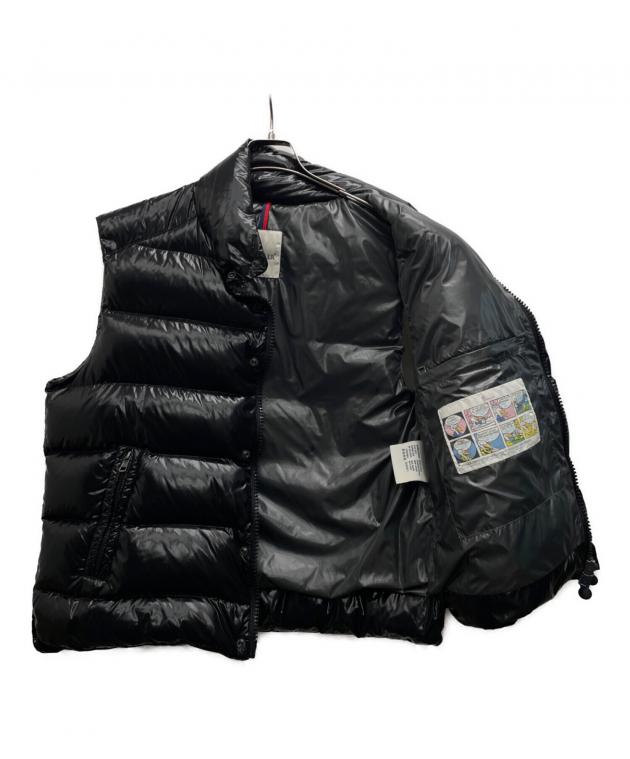 中古・古着通販】MONCLER (モンクレール) ダウンベスト ブラック