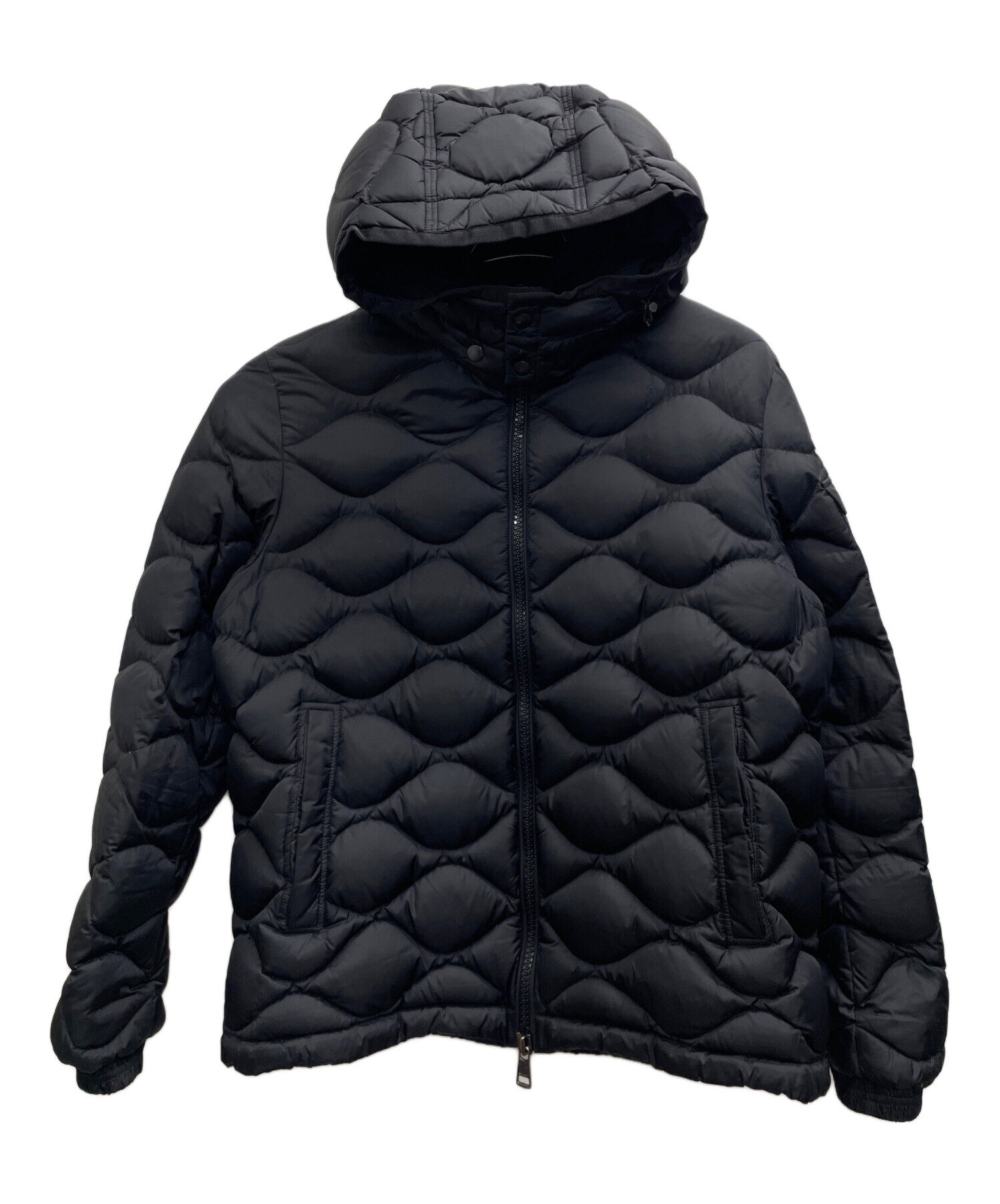 MONCLER ダウンジャケット 黒 ブラック サイズ5 中古・古着通販】MONCLER (モンクレール) ダウンジャケット ブラック