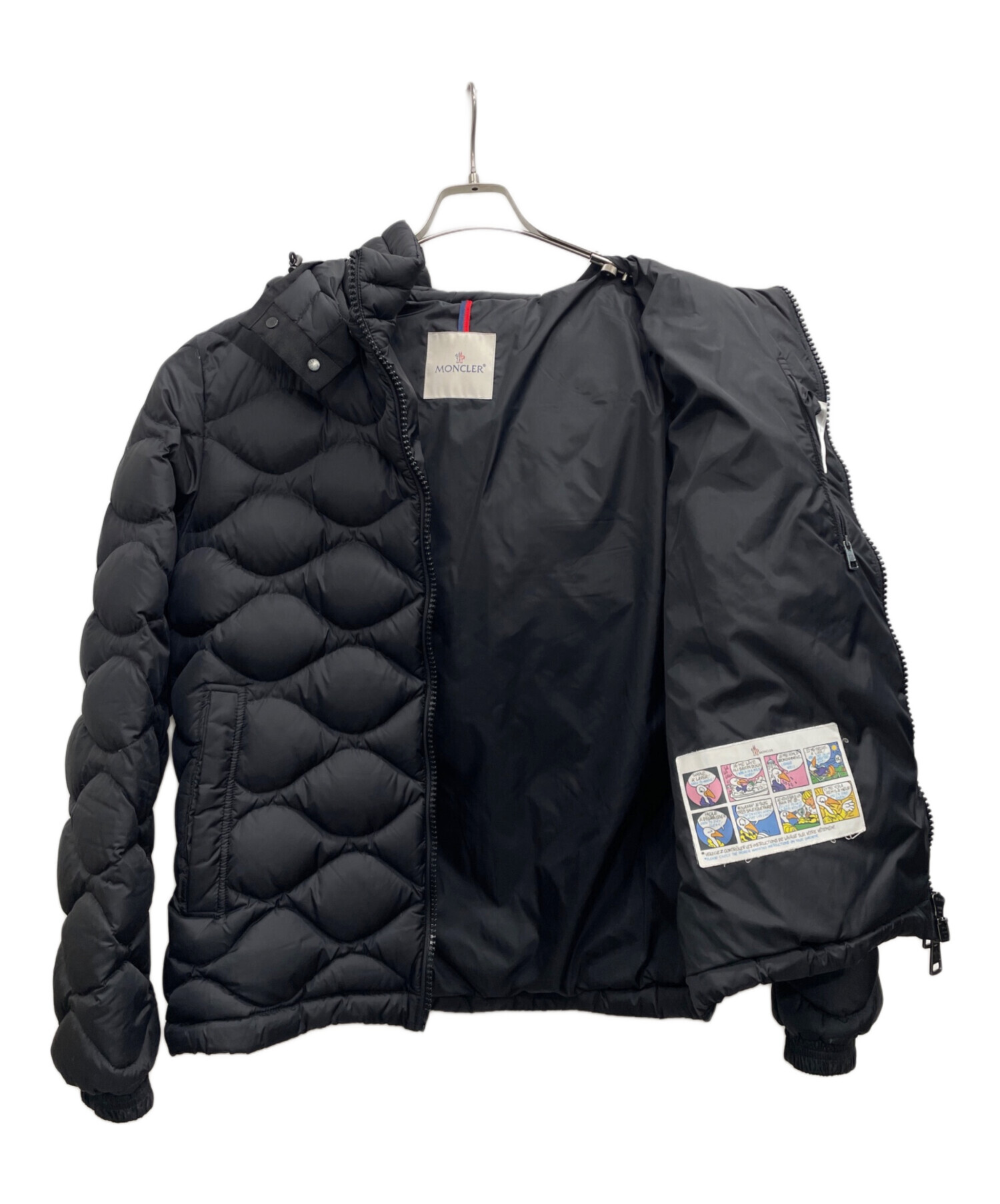 中古・古着通販】MONCLER (モンクレール) ダウンジャケット ブラック
