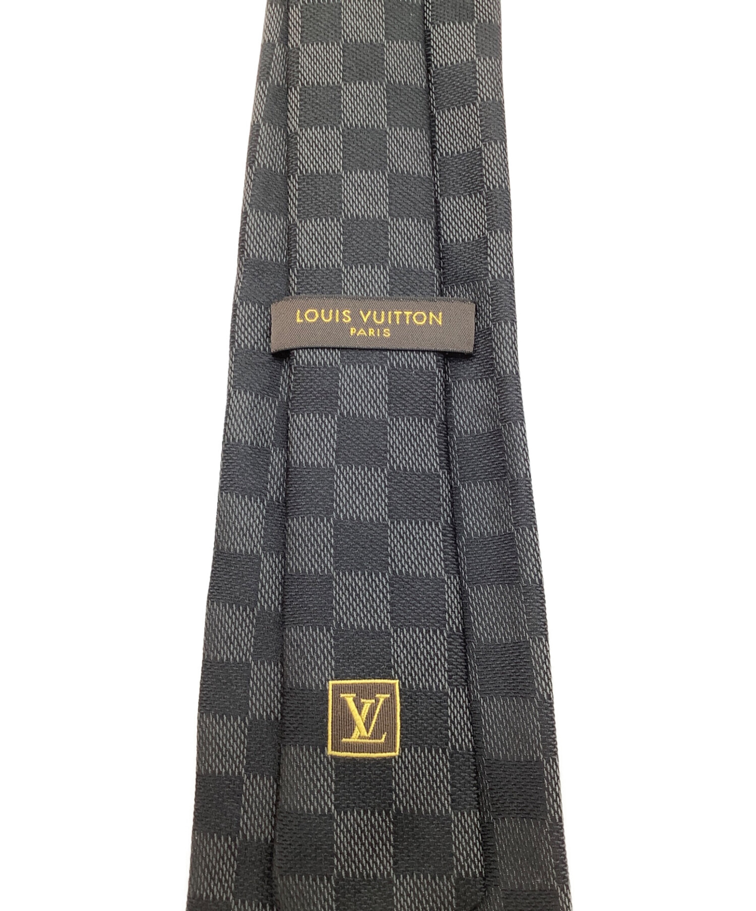 中古・古着通販】LOUIS VUITTON (ルイ ヴィトン) ネクタイ ブラック