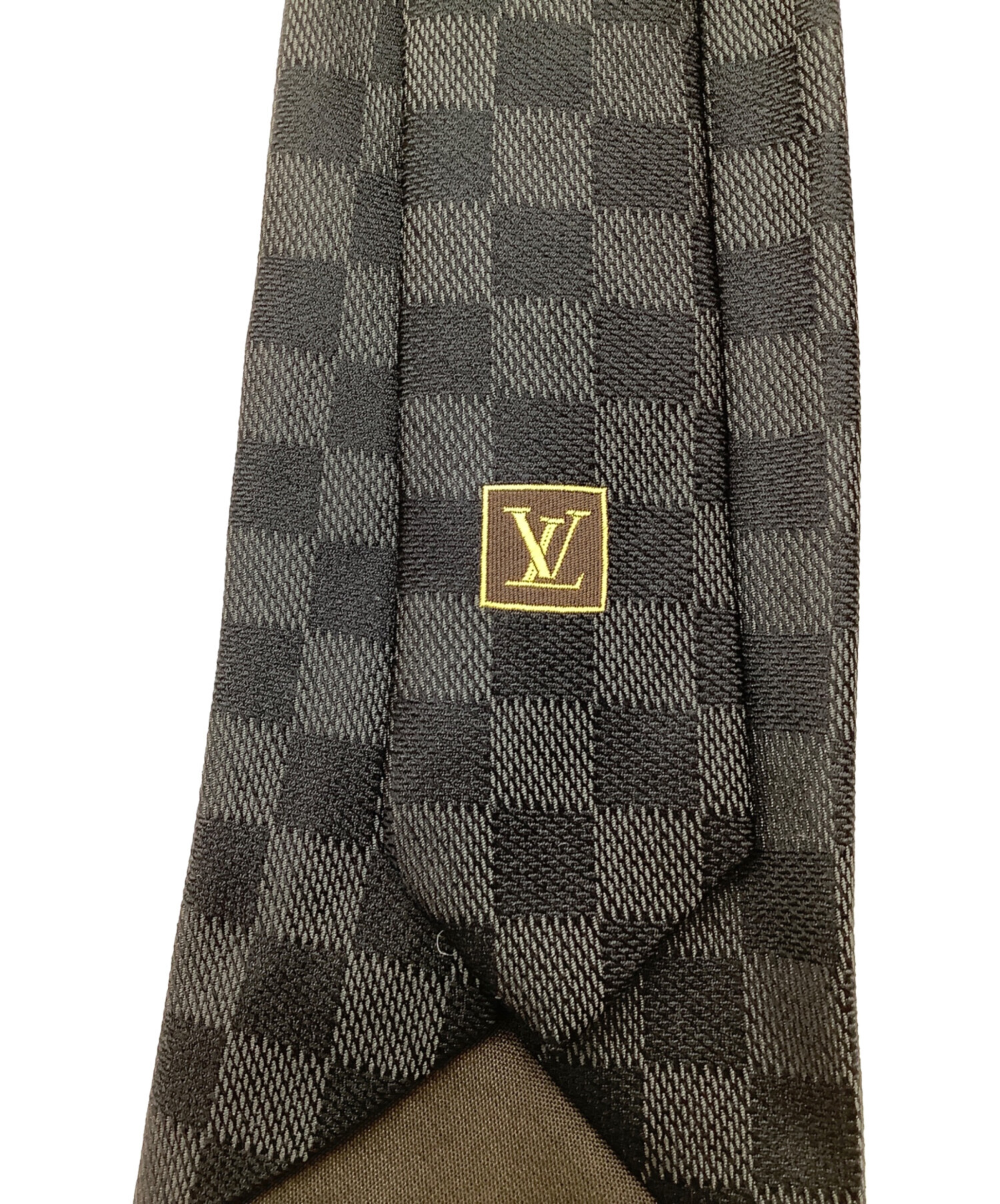 中古・古着通販】LOUIS VUITTON (ルイ ヴィトン) ネクタイ ブラック
