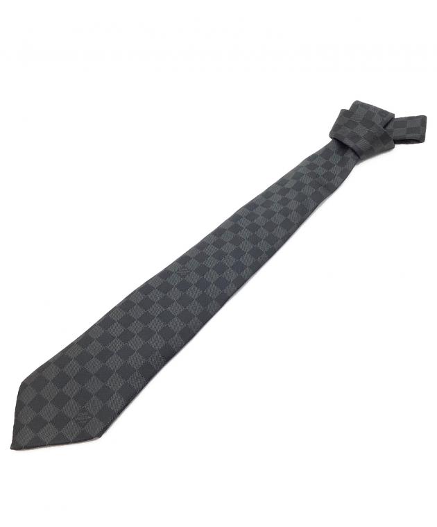 中古・古着通販】LOUIS VUITTON (ルイ ヴィトン) ネクタイ ブラック