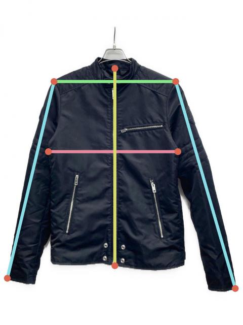 中古・古着通販】DIESEL (ディーゼル) ナイロンジャケット ブラック