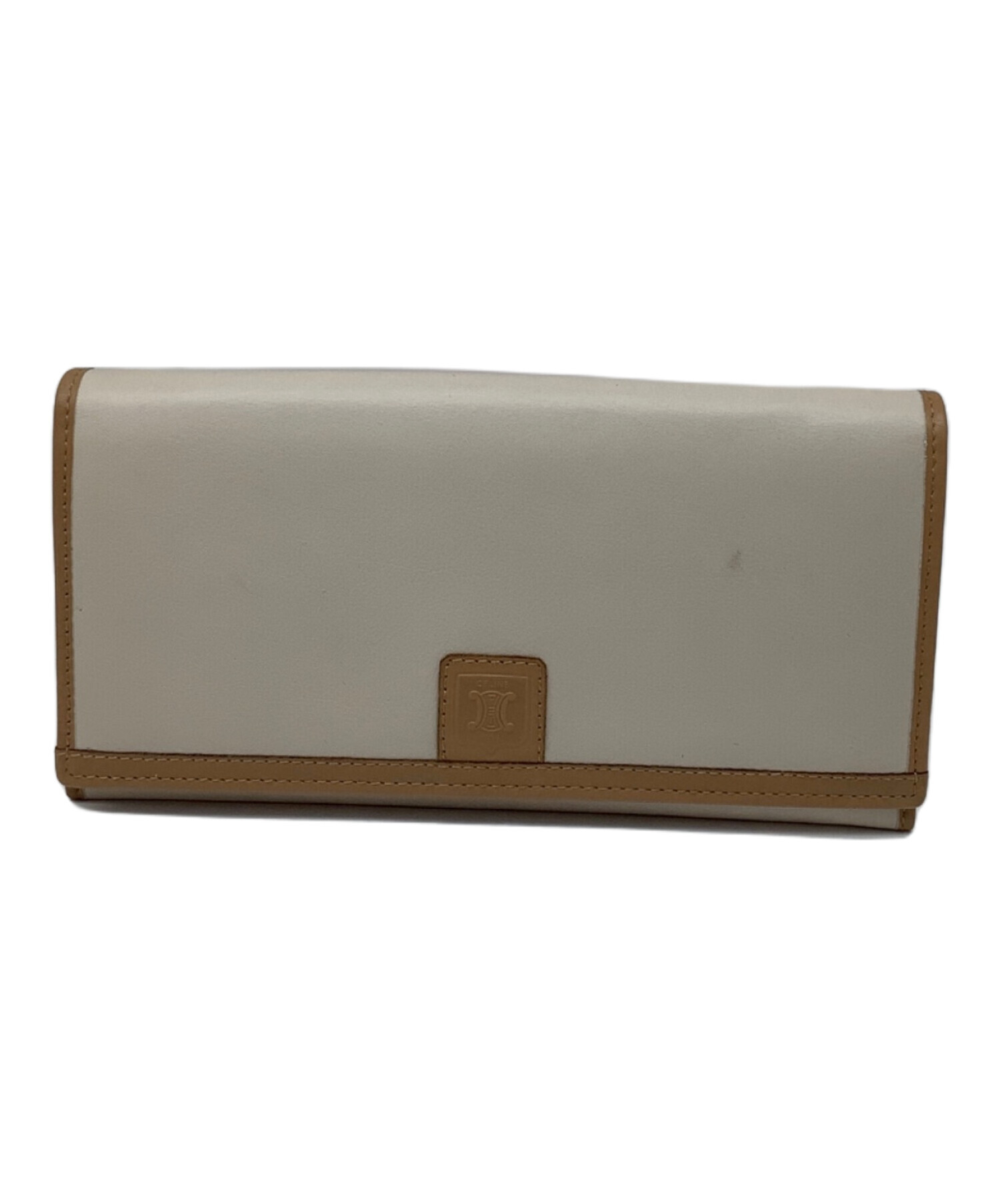 正規品　CELINE セリーヌ　パース　ベージュ　財布 中古・古着通販】CELINE (セリーヌ) 長財布 ベージュ｜ブランド・古着