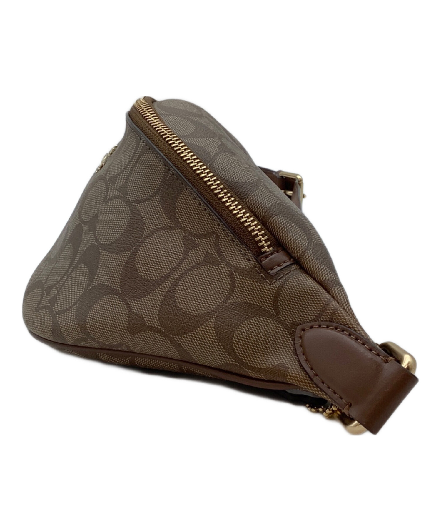 中古・古着通販】COACH (コーチ) ウエストバッグ ブラウン｜ブランド