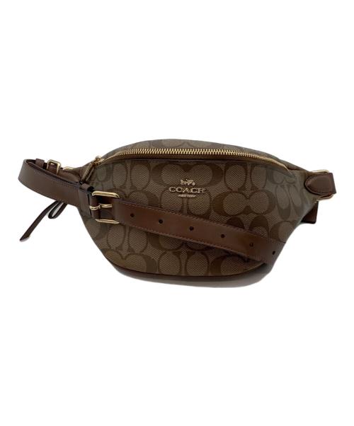中古・古着通販】COACH (コーチ) ウエストバッグ ブラウン｜ブランド