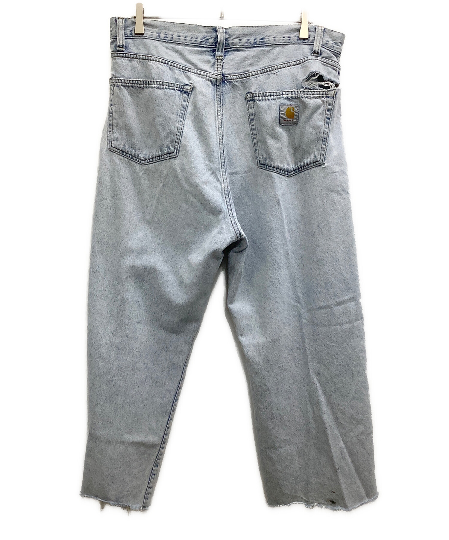 中古・古着通販】CarHartt (カーハート) デニムパンツ ブルー サイズ