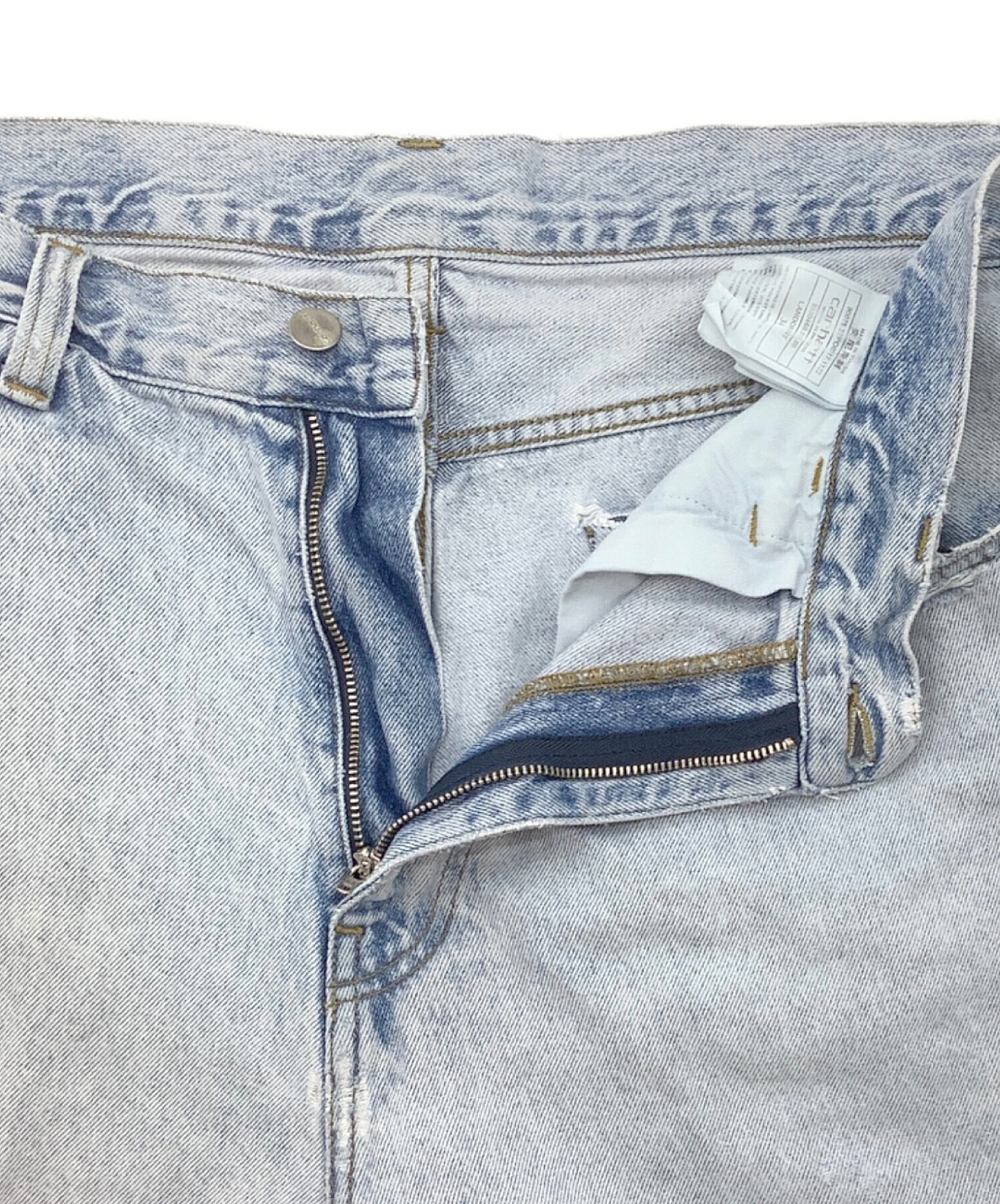 中古・古着通販】CarHartt (カーハート) デニムパンツ ブルー サイズ