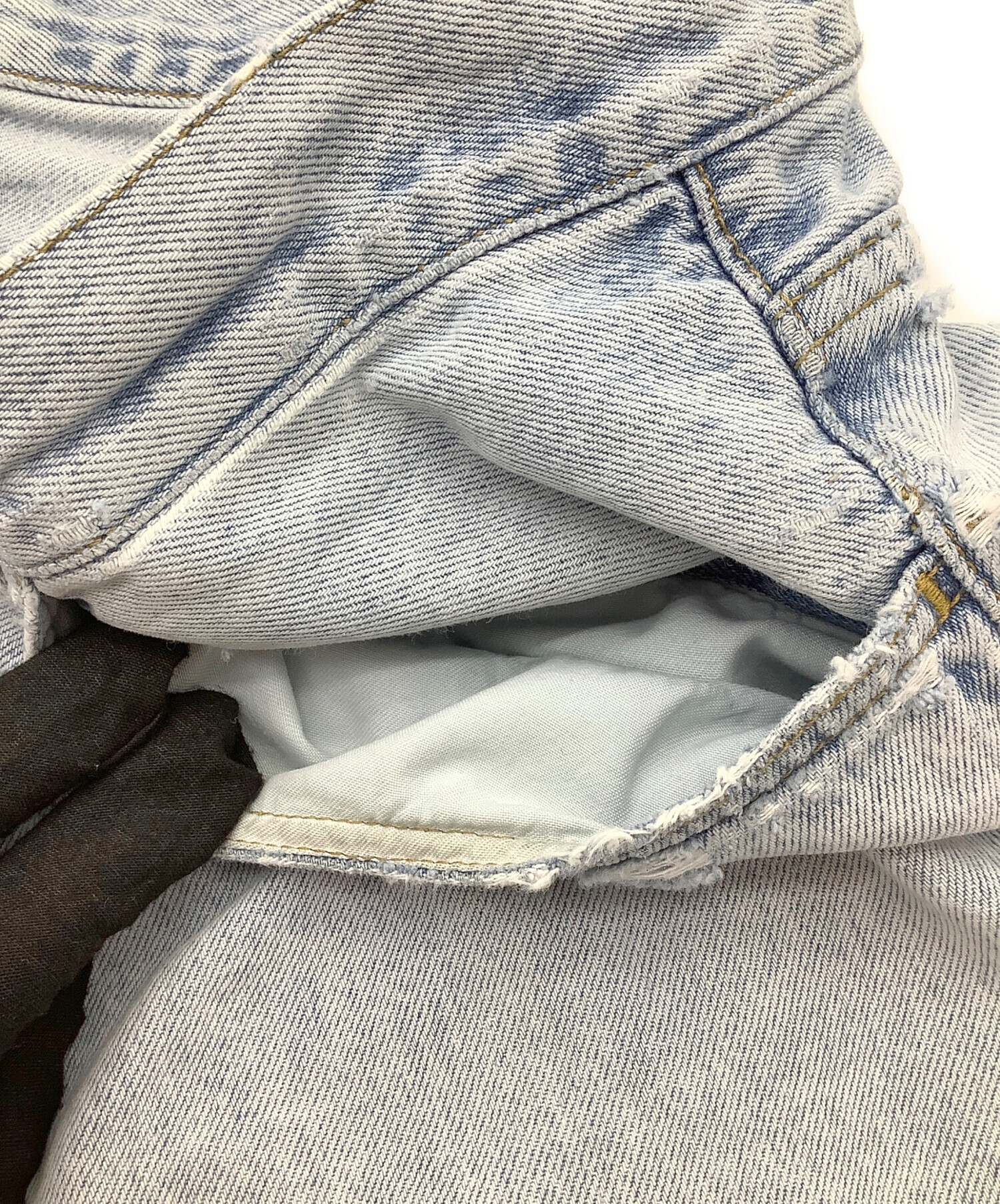 中古・古着通販】CarHartt (カーハート) デニムパンツ ブルー サイズ
