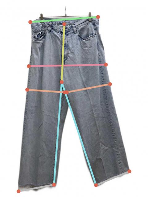 中古・古着通販】CarHartt (カーハート) デニムパンツ ブルー サイズ
