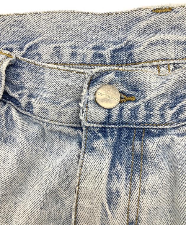中古・古着通販】CarHartt (カーハート) デニムパンツ ブルー サイズ