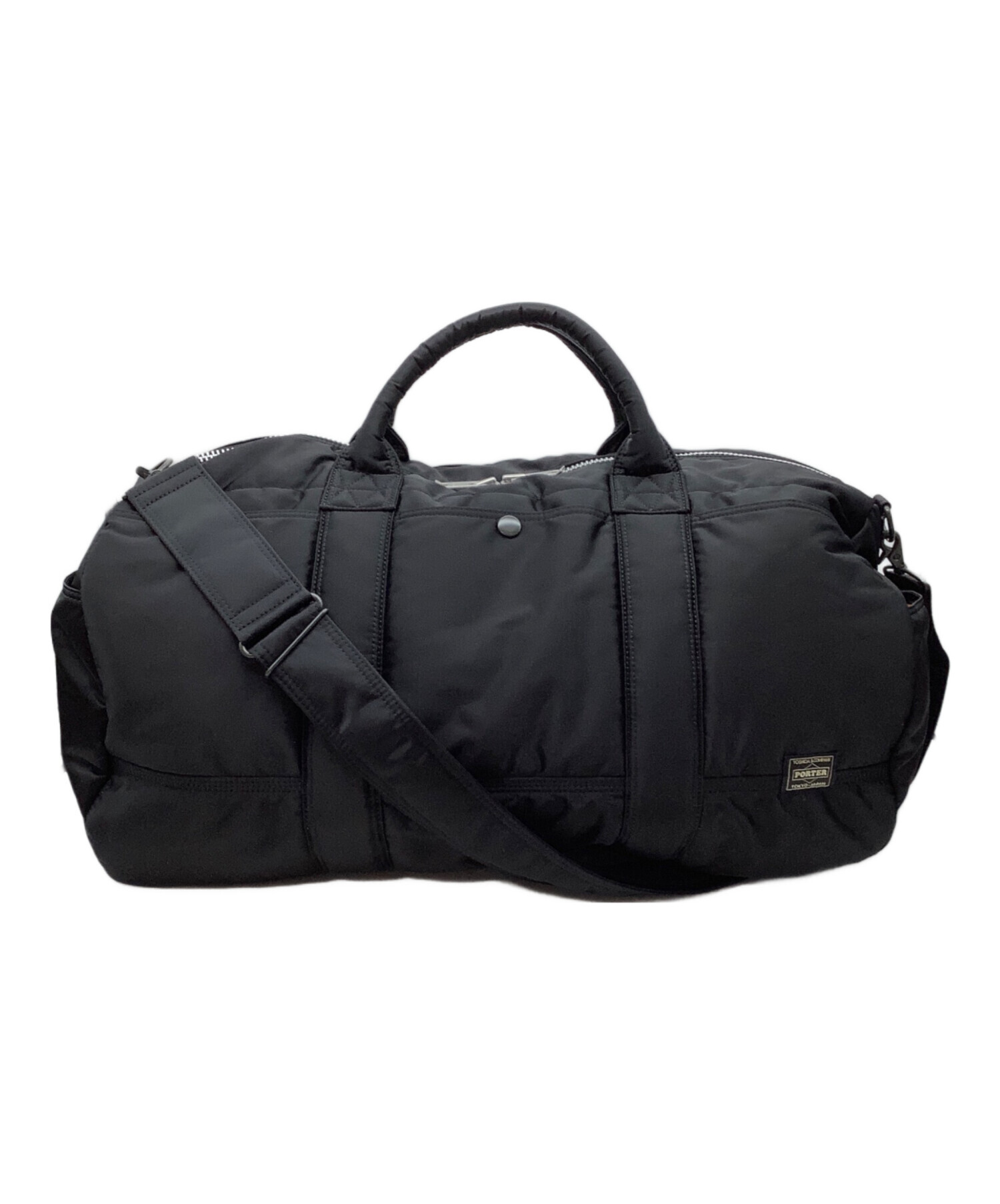ポーター オレンジ黒 PORTER ポーター タンカー 3WAYハンドバッグ メンズ 3WAYバッグ 1週間保証 中古