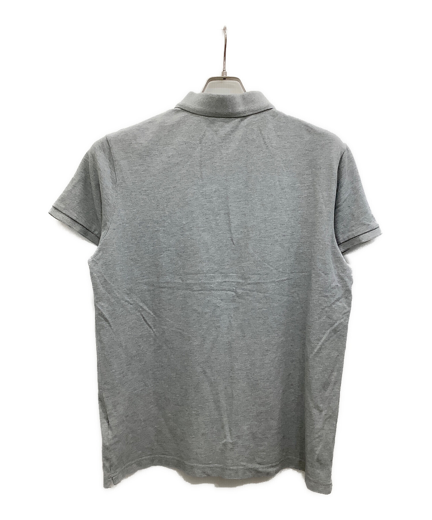 中古・古着通販】MONCLER (モンクレール) ポロシャツ グレー サイズ:XL